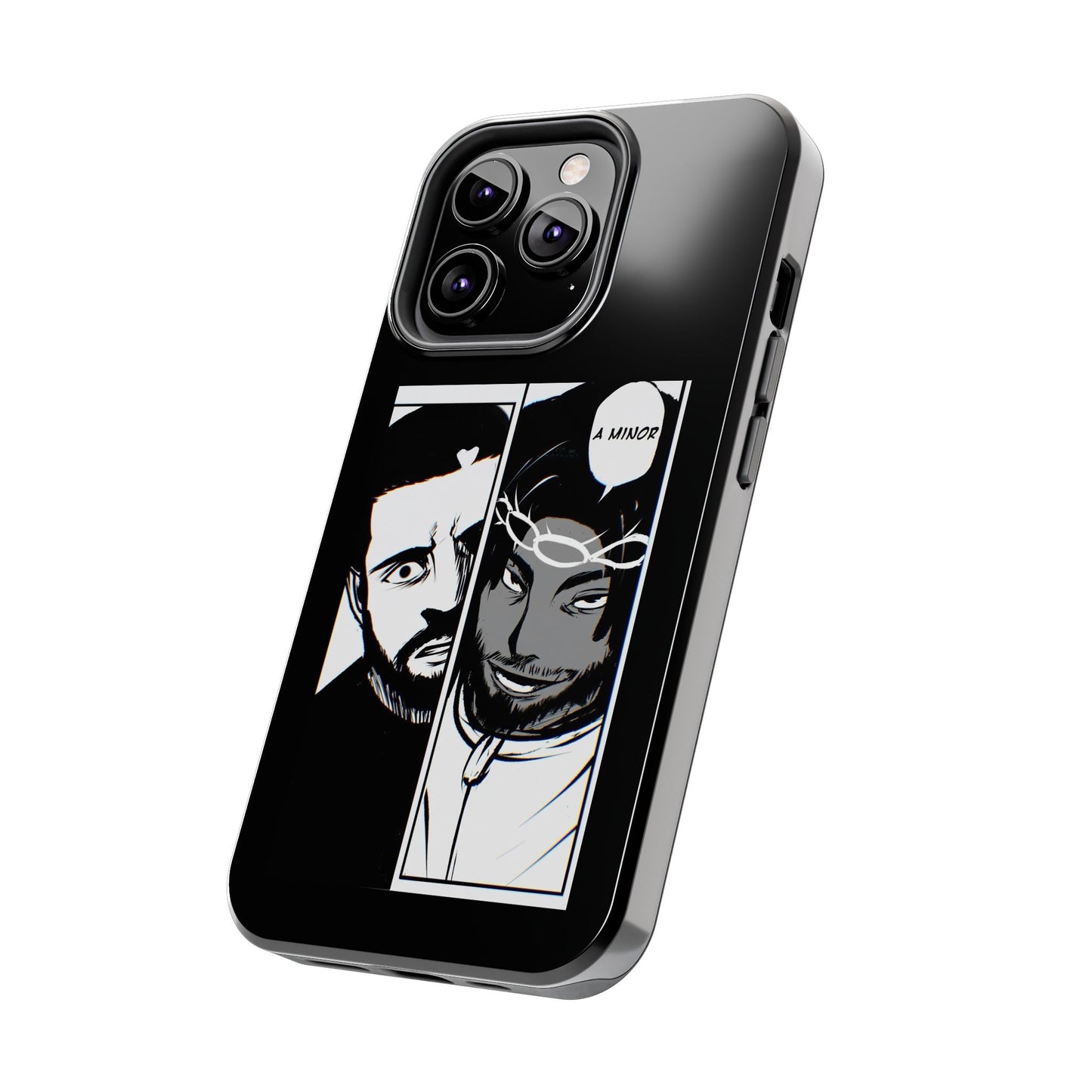 Kendrick Lamar Drake Anime Battle - Phone Case