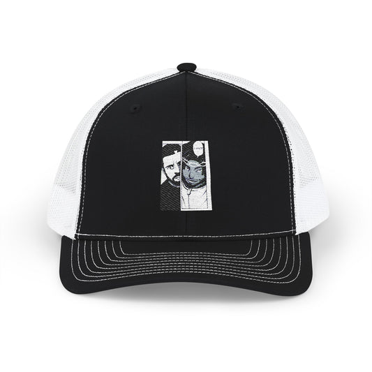 Kendrick Lamar Drake Anime Battle - Snapback Cap Embroidery