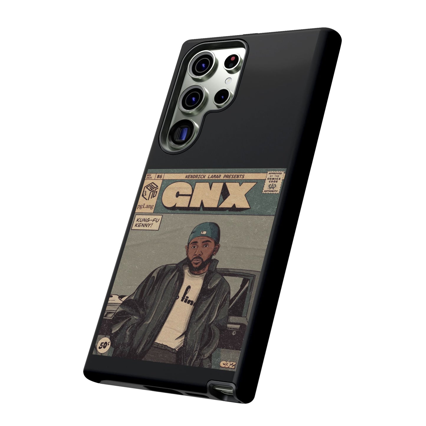 Kendrick Lamar "GNX" Comic Book Phone Case – Tough Shockproof Cover for iPhone, Samsung, & More