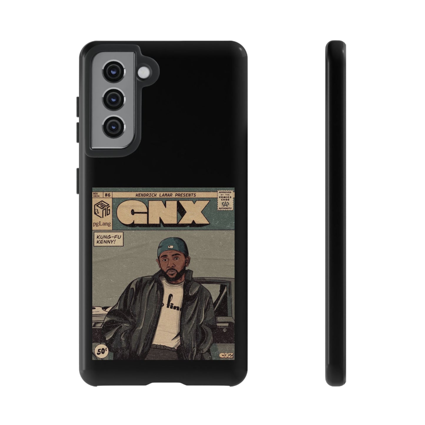 Kendrick Lamar "GNX" Comic Book Phone Case – Tough Shockproof Cover for iPhone, Samsung, & More