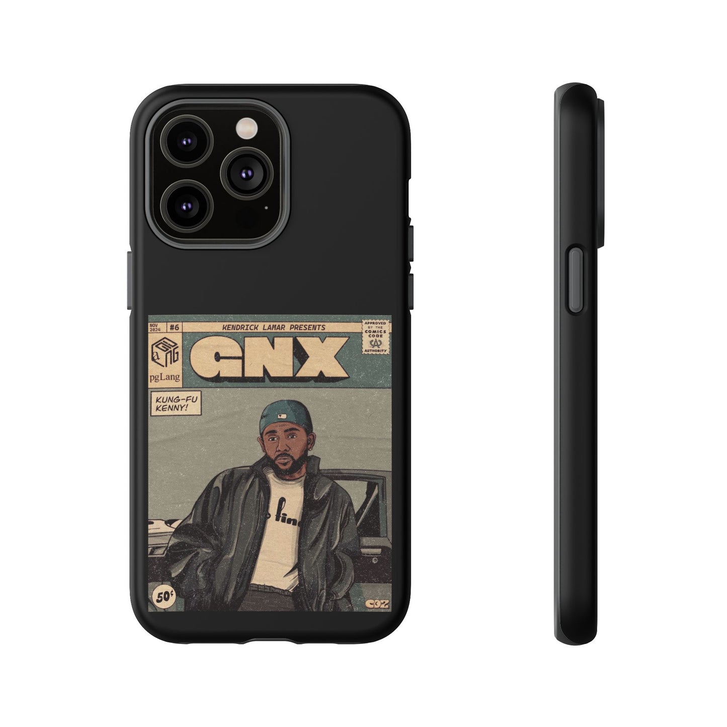 Kendrick Lamar "GNX" Comic Book Phone Case – Tough Shockproof Cover for iPhone, Samsung, & More