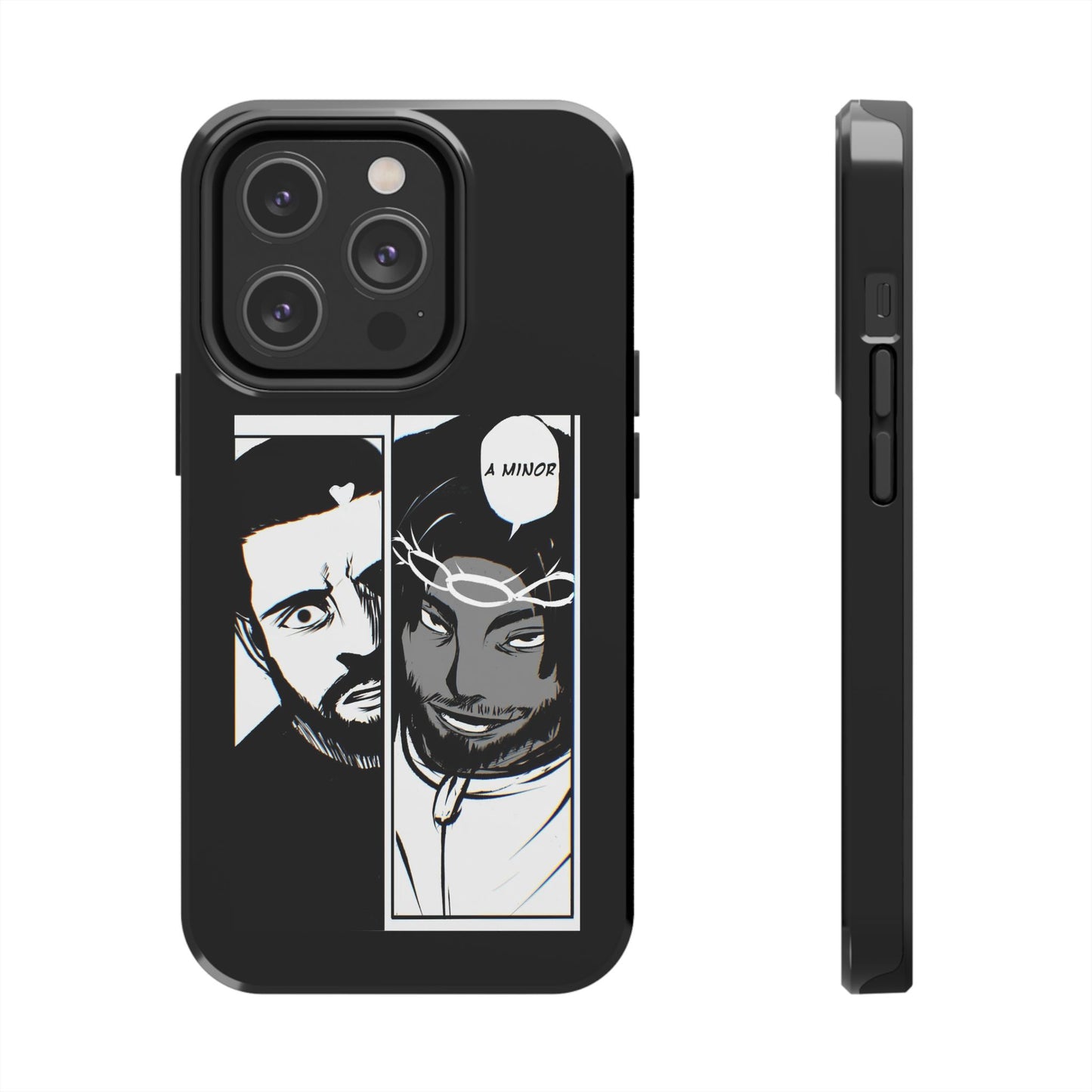 Kendrick Lamar Drake Anime Battle - Phone Case