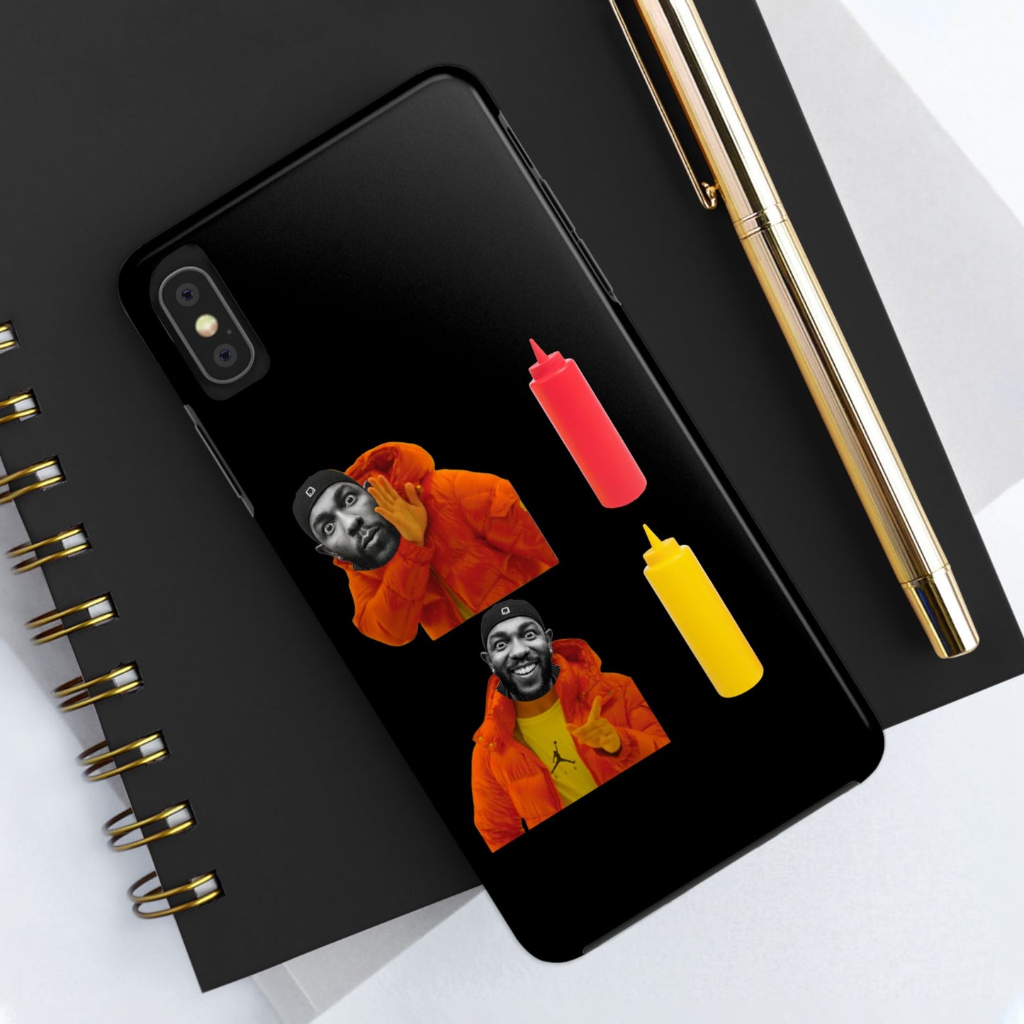 Kendrick Lamar Mustard Drake Meme - Phone Case