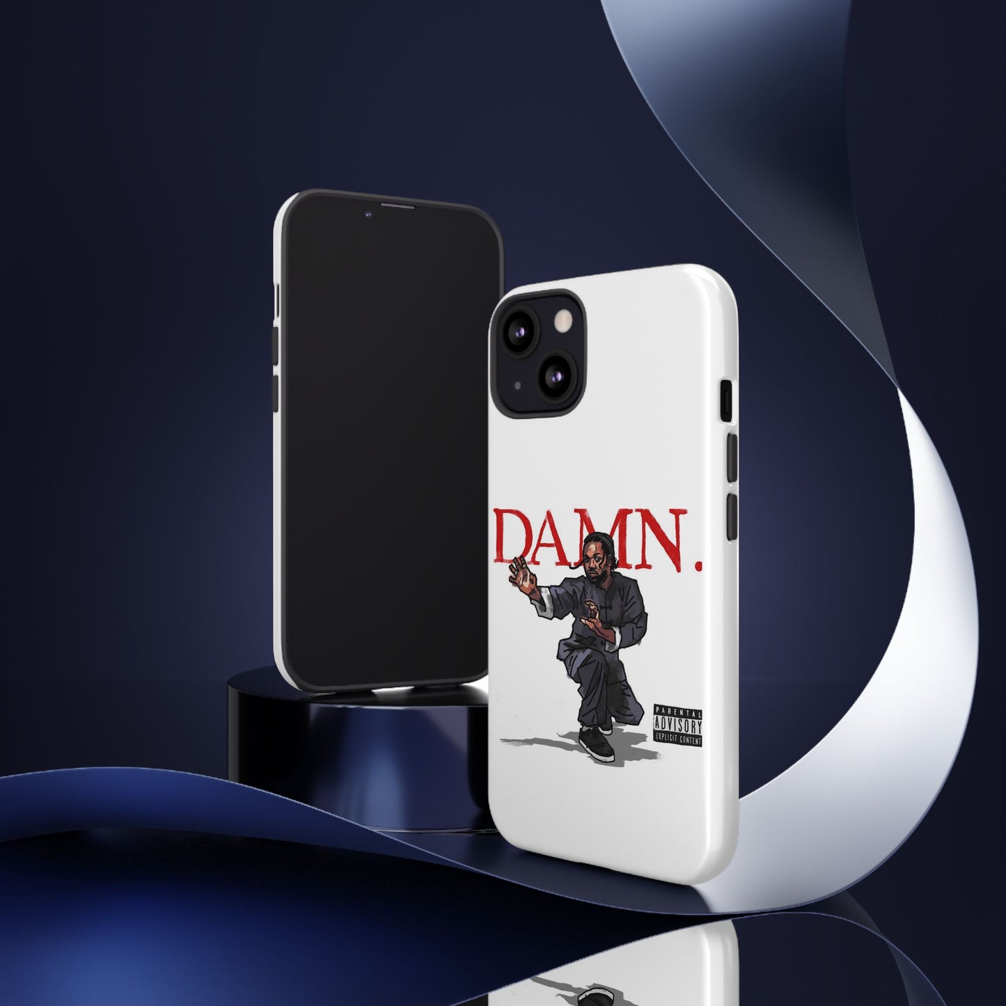 Kendrick Lamar “Kung Fu Kenny” DAMN Album Tough Phone Case – Shockproof Dual Layer Cover
