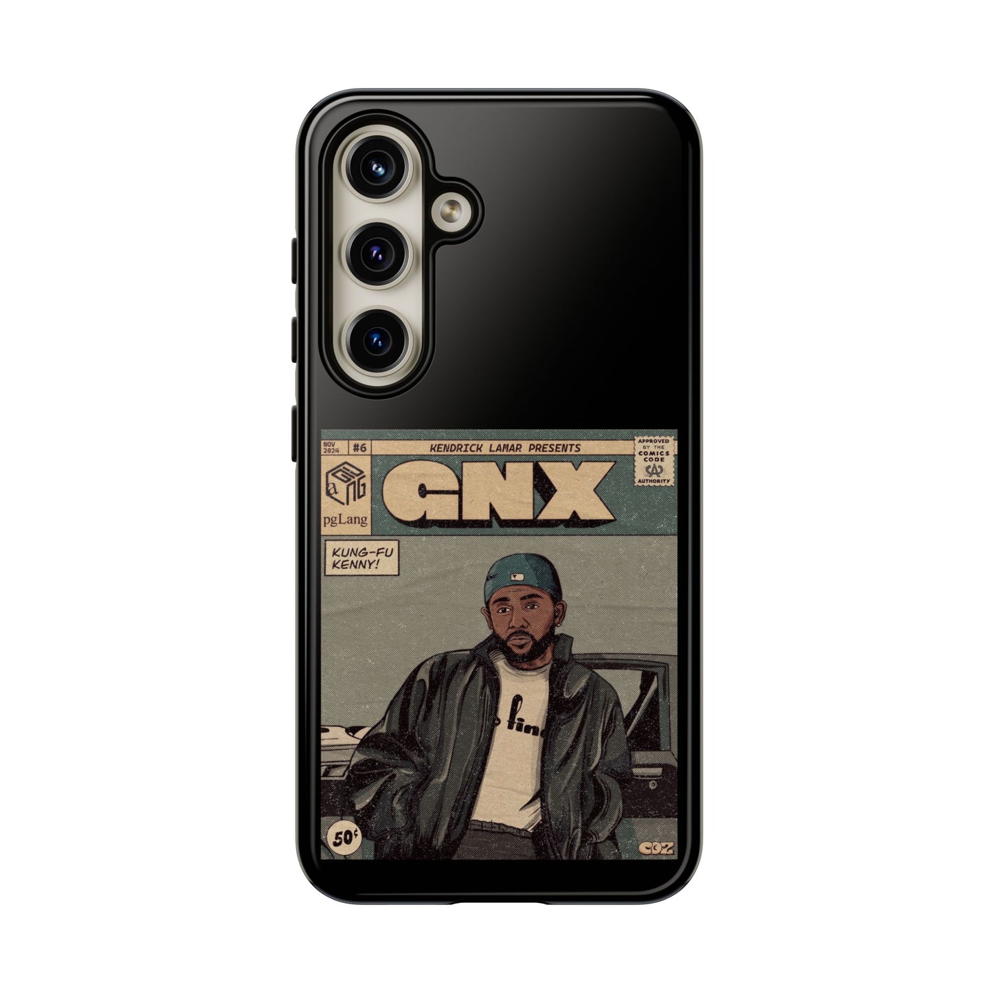 Kendrick Lamar "GNX" Comic Book Phone Case – Tough Shockproof Cover for iPhone, Samsung, & More