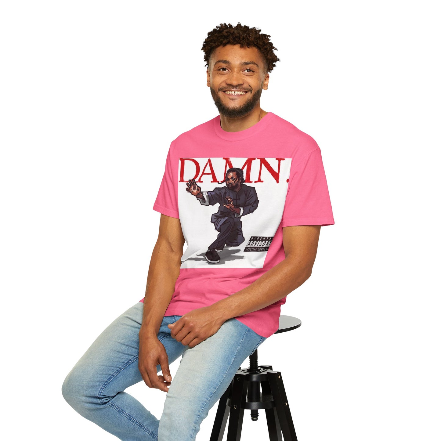 Kendrick Lamar "Kung Fu Kenny" "Damn" Album - T-shirt