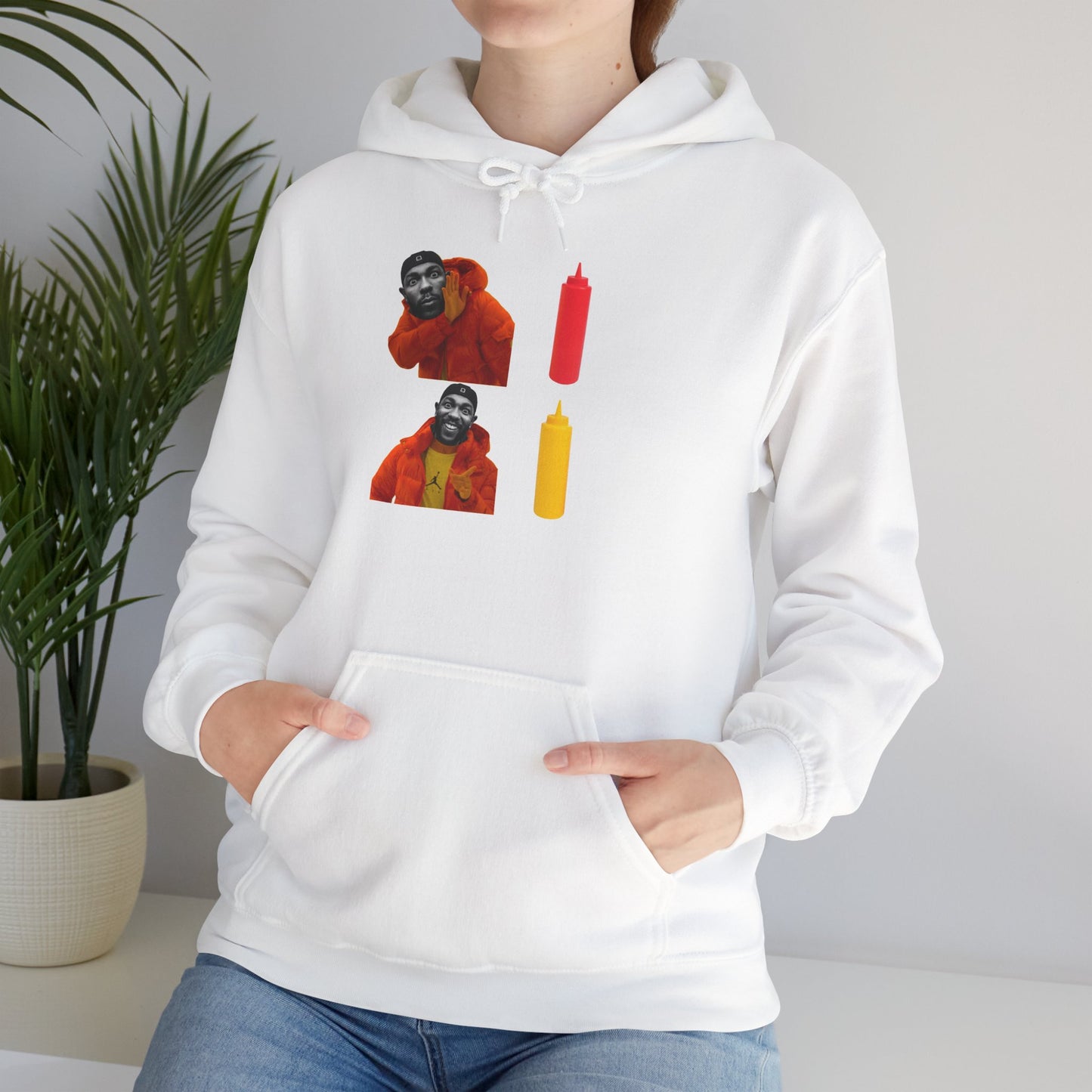 Kendrick Lamar Mustard Drake Meme - Hooded Sweatshirt