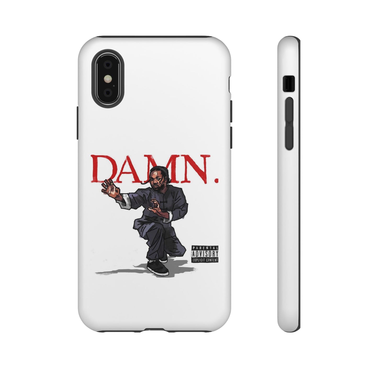 Kendrick Lamar “Kung Fu Kenny” DAMN Album Tough Phone Case – Shockproof Dual Layer Cover