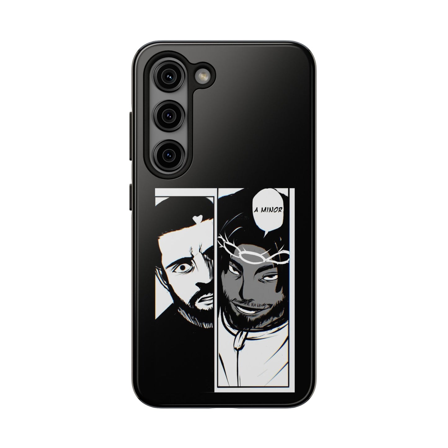 Kendrick Lamar Drake Anime Battle - Phone Case