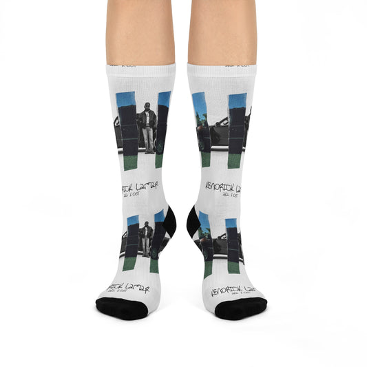 Kendrick Lamar GNX x Good Kid, m.A.A.d City Mashup Socks – Artistic Cushioned Crew Streetwear