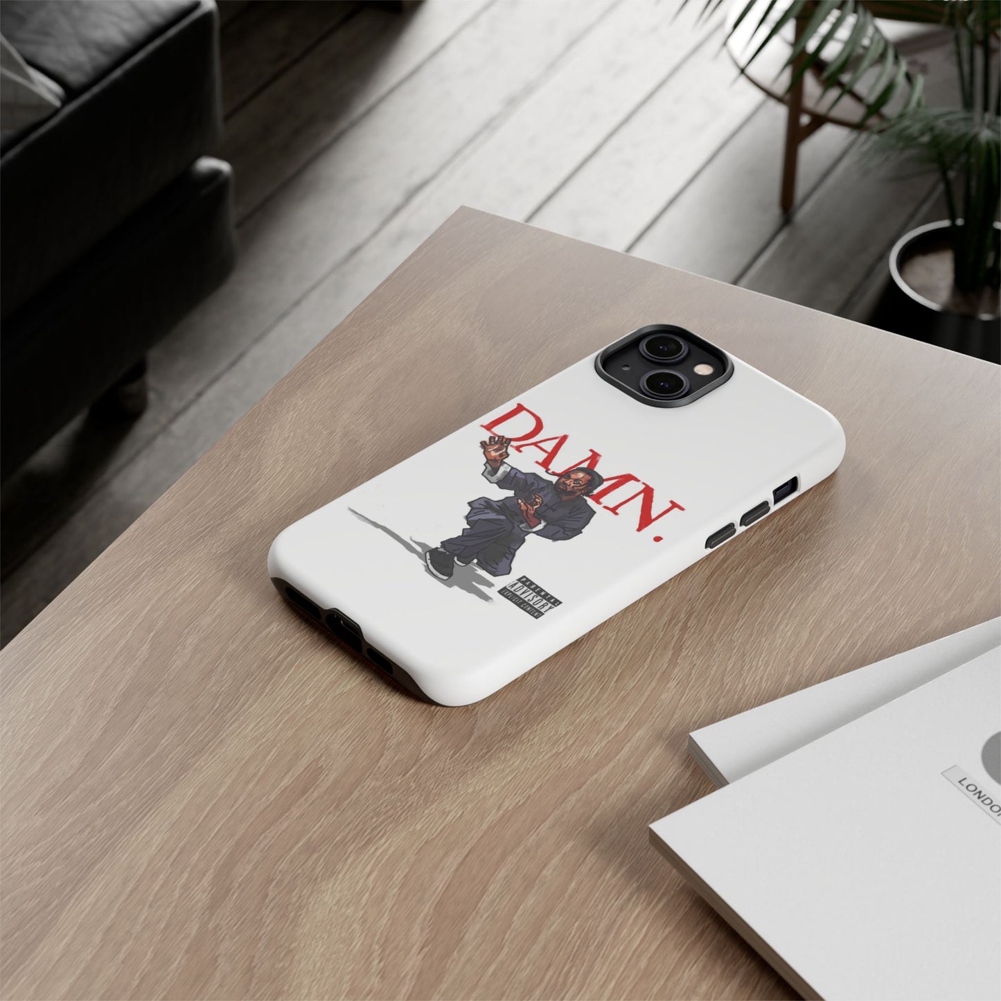 Kendrick Lamar “Kung Fu Kenny” DAMN Album Tough Phone Case – Shockproof Dual Layer Cover