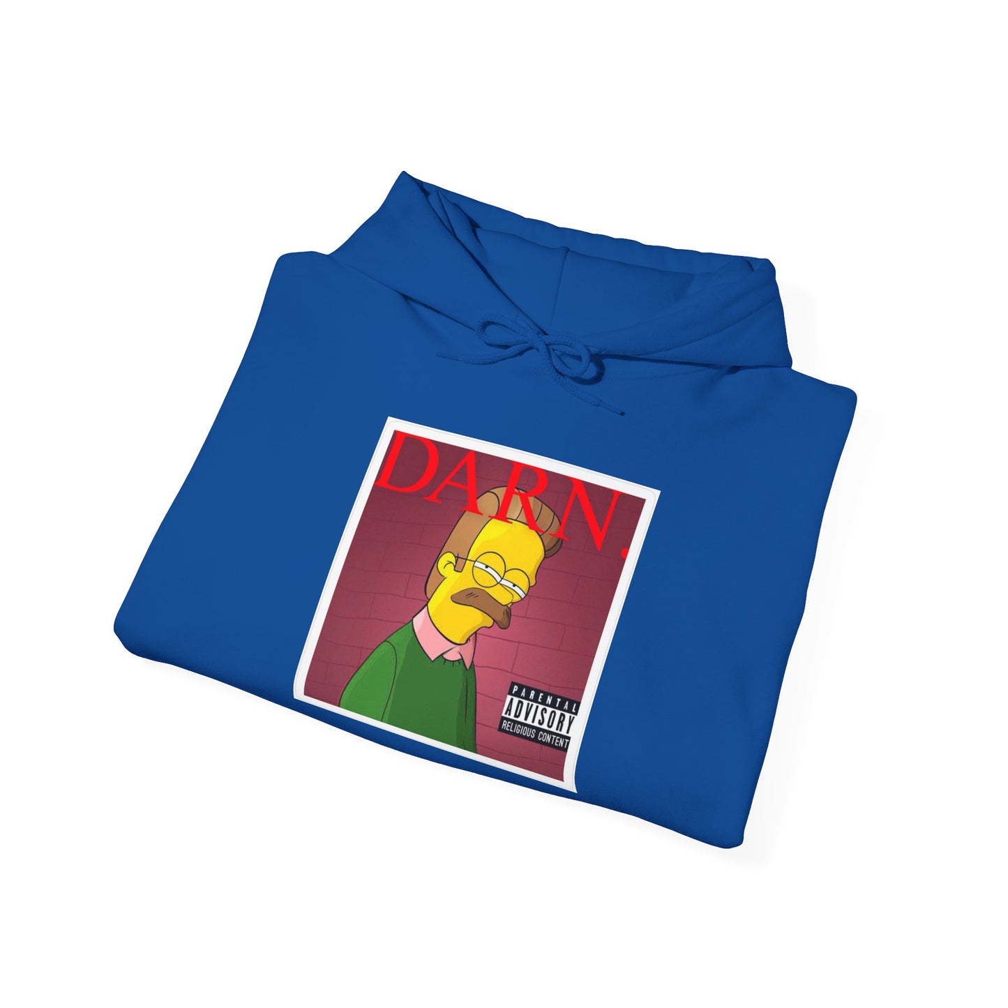 Kendrick Lamar X Simpsons "DARN" Ned Flanders Mashup Hoodie – Funny Rap Streetwear