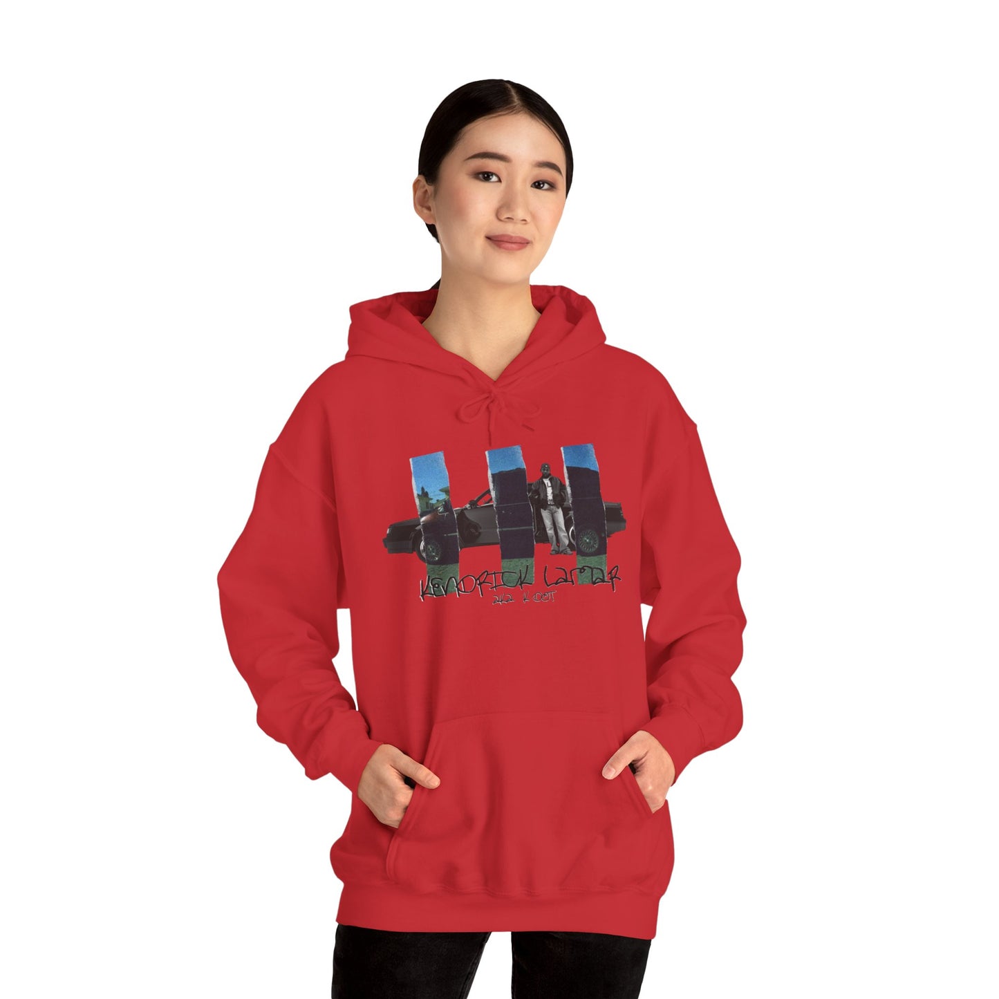 Kendrick Lamar GNX + good kid, m.A.A.d city Mashup - Hoodie - Rap Album Hoodie, Fan Merch, Streetwear, Gift for Hip-Hop Fans