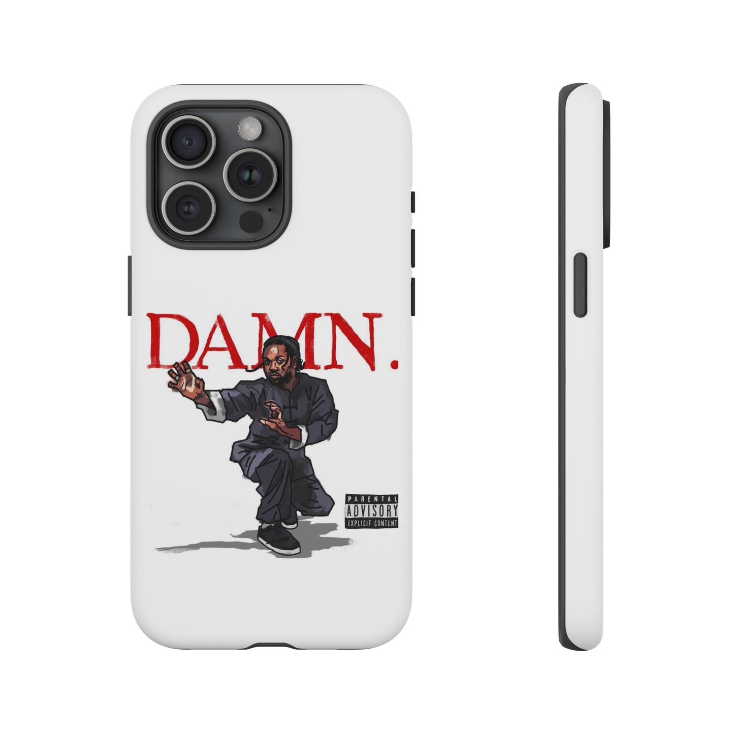 Kendrick Lamar “Kung Fu Kenny” DAMN Album Tough Phone Case – Shockproof Dual Layer Cover