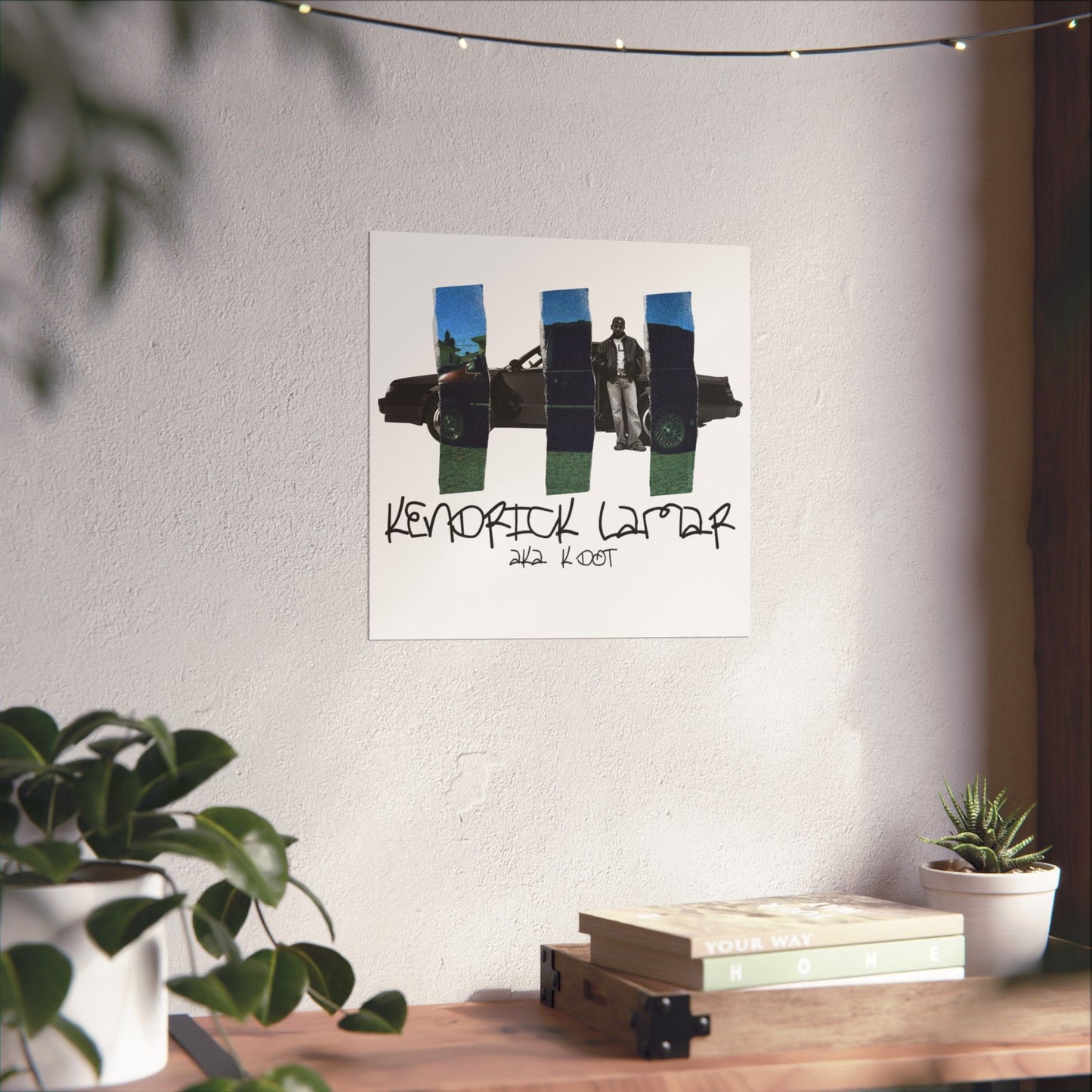 Kendrick Lamar GNX + Good Kid, m.A.A.d City Mashup Poster, Matte – Rap Wall Art, Hip-Hop Home Decor, Urban Music Print, Gift for Fan