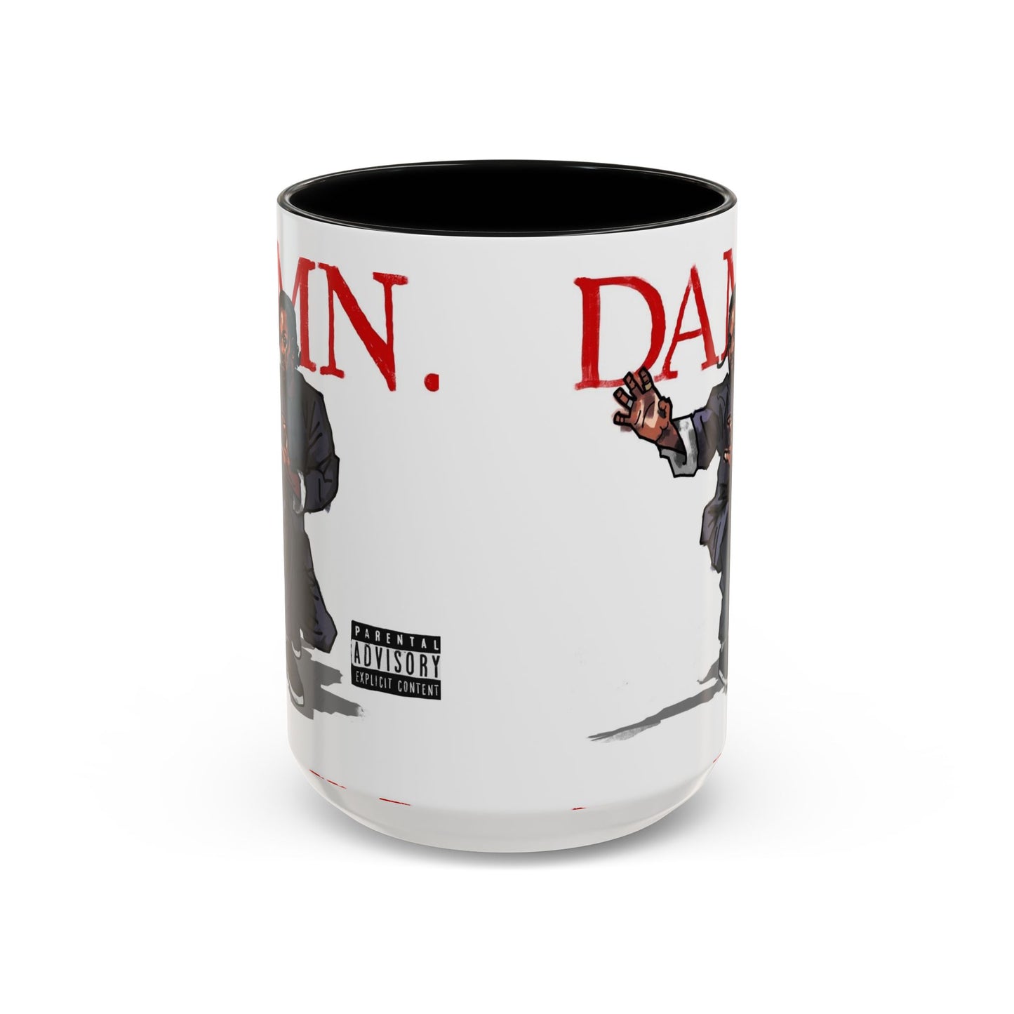 Kendrick Lamar “Kung Fu Kenny” DAMN Mug – Hip-Hop Coffee Cup, Artistic Fan Gift