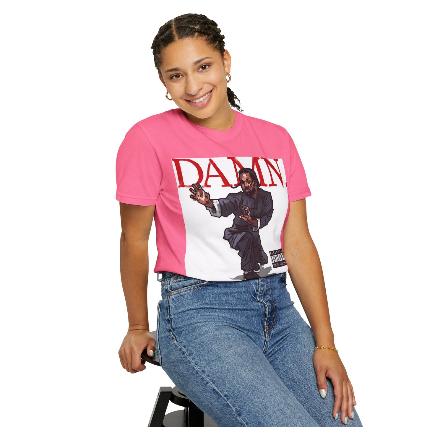 Kendrick Lamar "Kung Fu Kenny" "Damn" Album - T-shirt