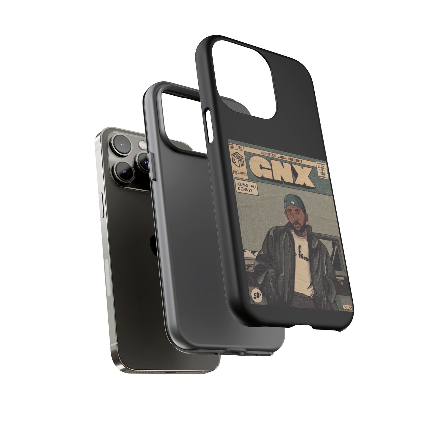 Kendrick Lamar "GNX" Comic Book Phone Case – Tough Shockproof Cover for iPhone, Samsung, & More