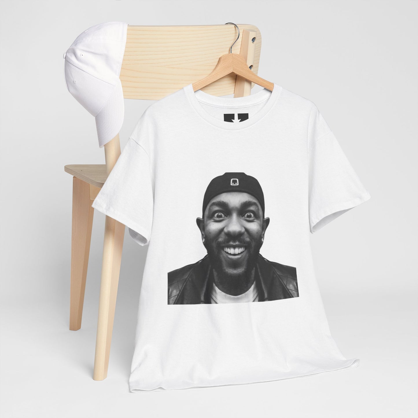 Kendrick Lamar Meme Face Mustard - T-Shirt/Unisex Heavy Cotton Shirt