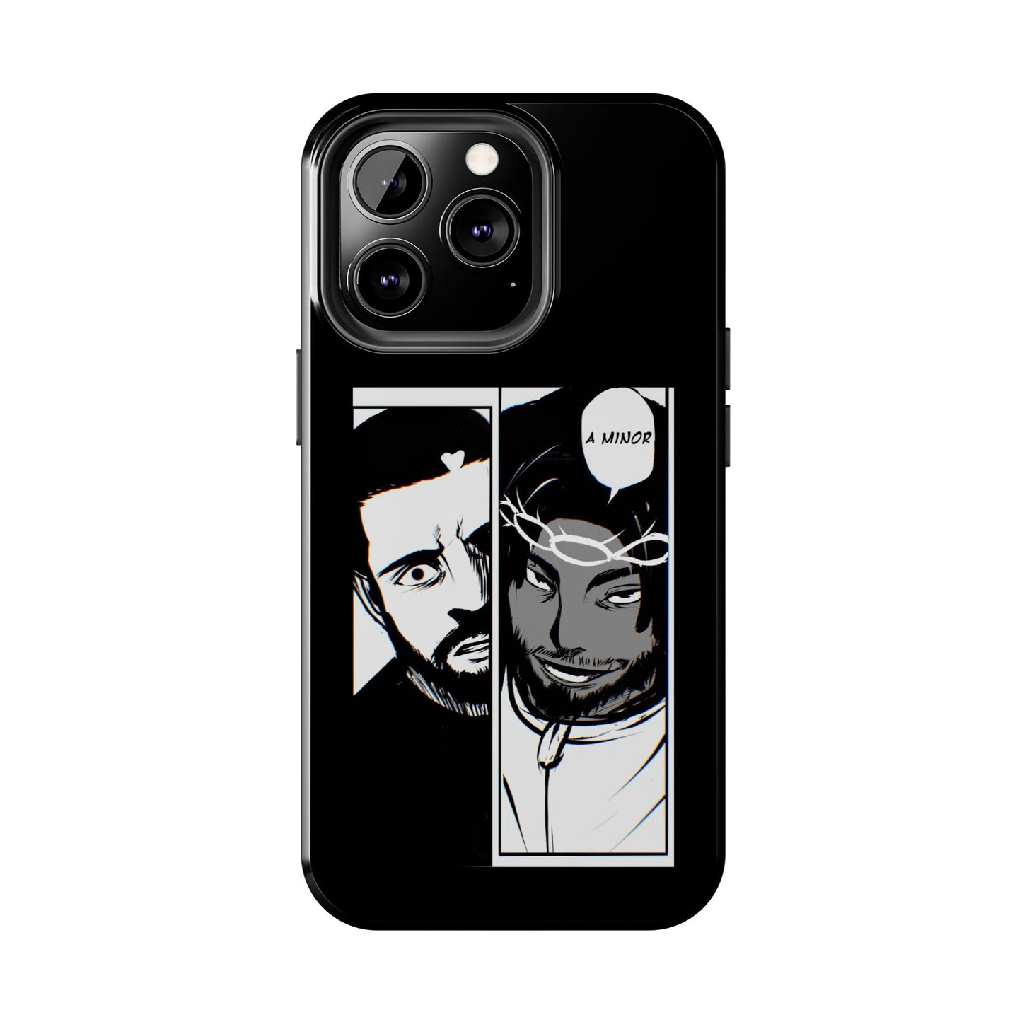 Kendrick Lamar Drake Anime Battle - Phone Case