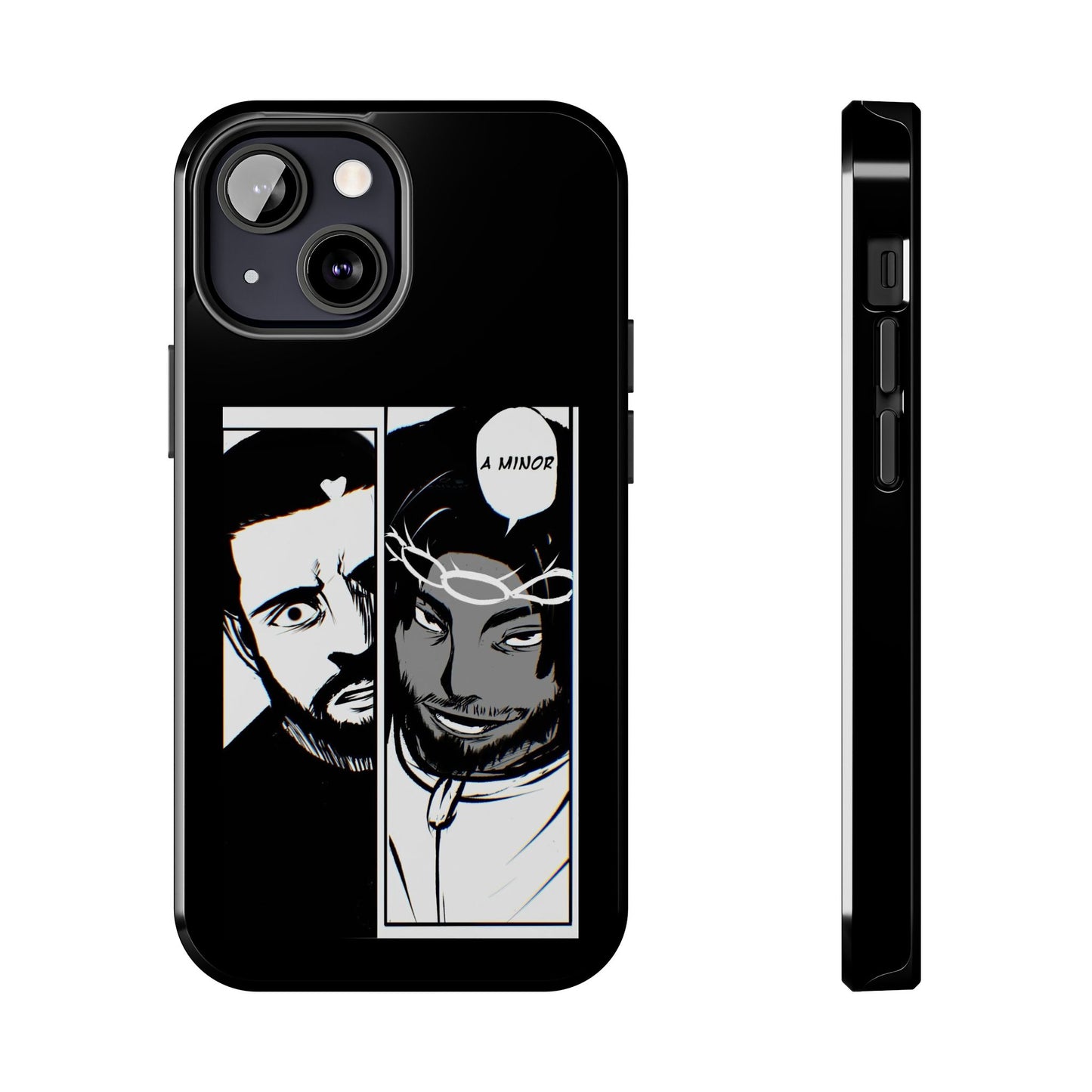 Kendrick Lamar Drake Anime Battle - Phone Case