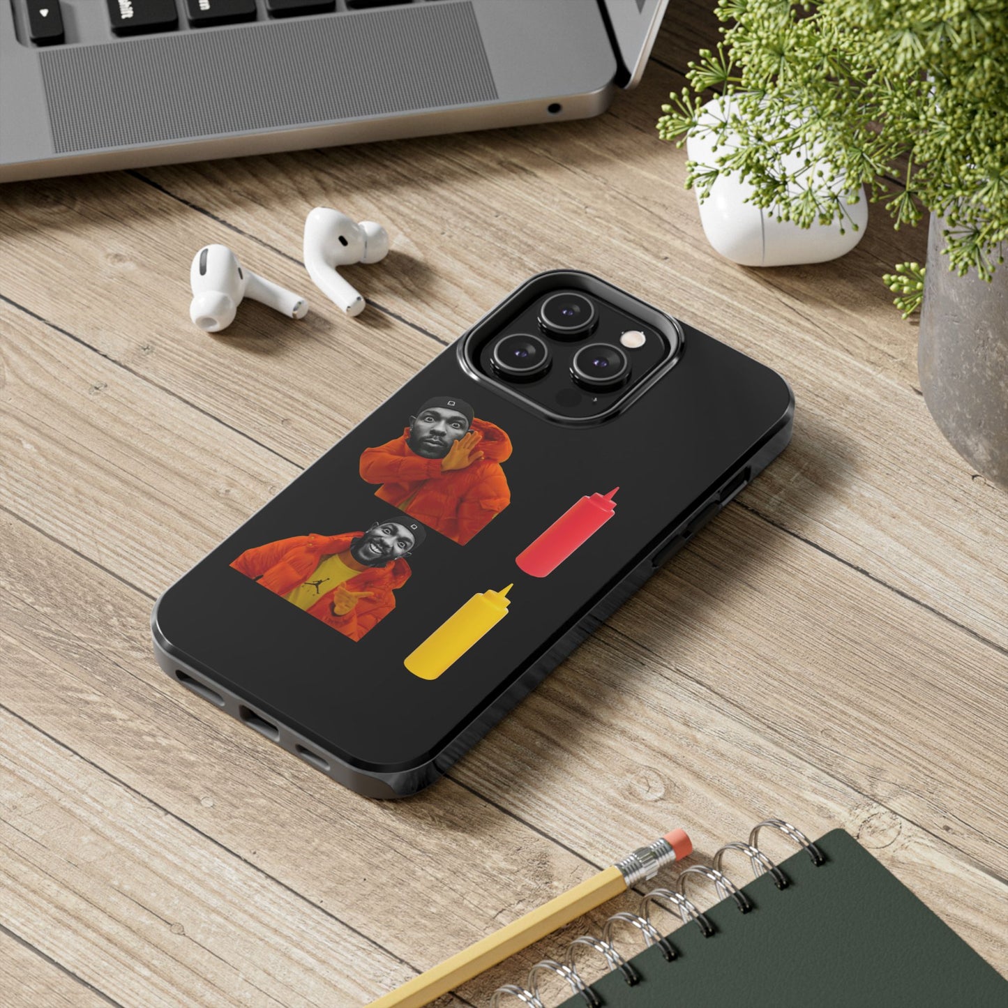 Kendrick Lamar Mustard Drake Meme - Phone Case