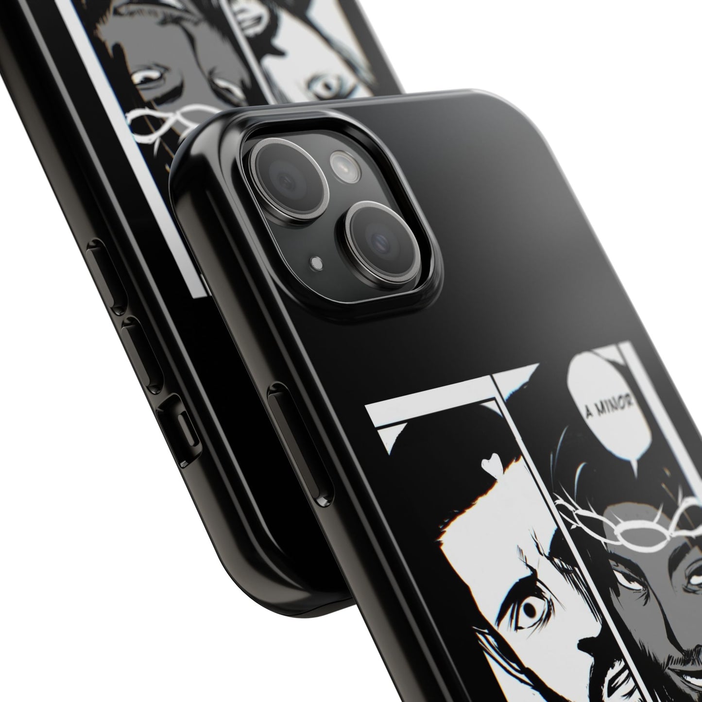 Kendrick Lamar Drake Anime Battle - Phone Case