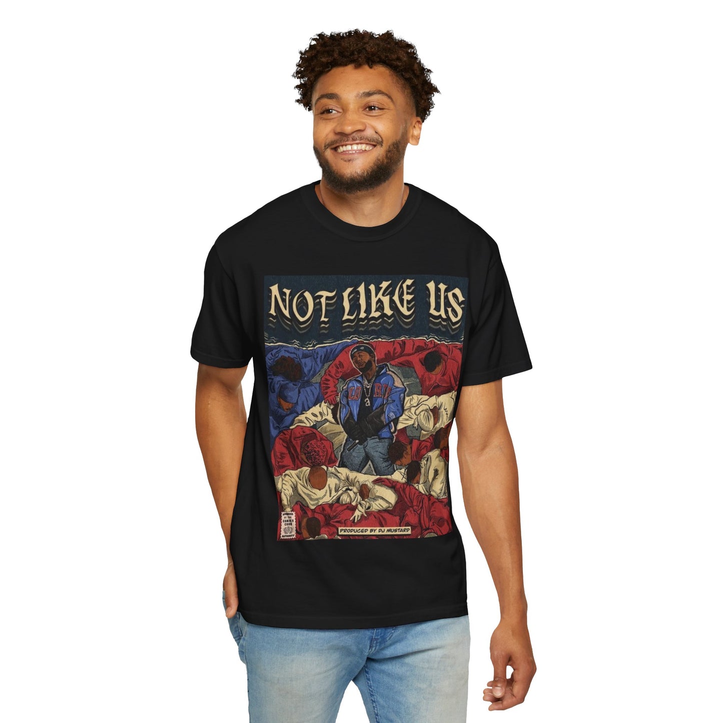 Kendrick Lamar "Not Like Us" Comic Cover - T-shirt