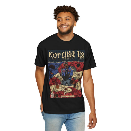 Kendrick Lamar "Not Like Us" Comic Cover - T-shirt