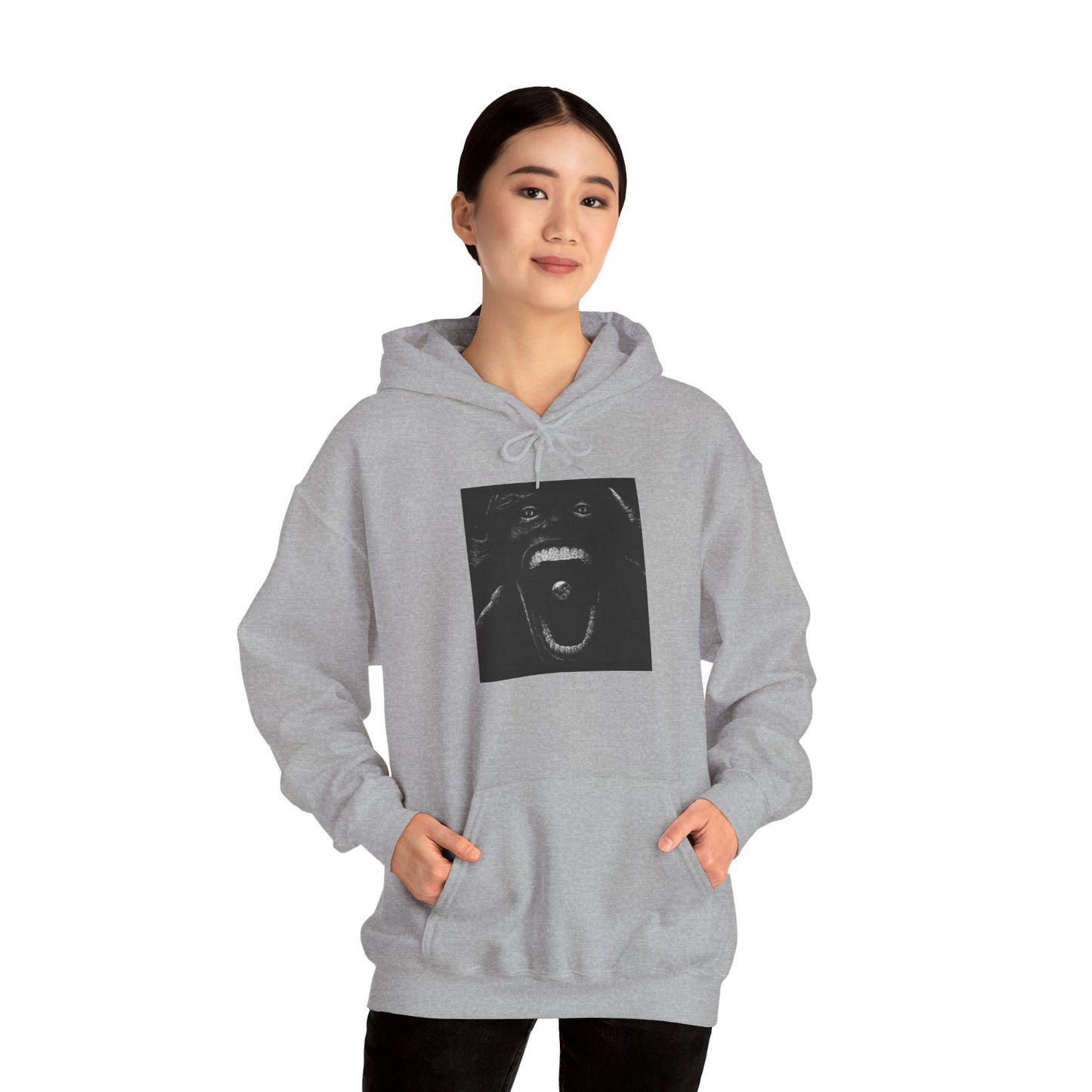 67 Meme Monster Hoodie — Scary Pullover for Meme Fans & Horror Lovers - Creepy