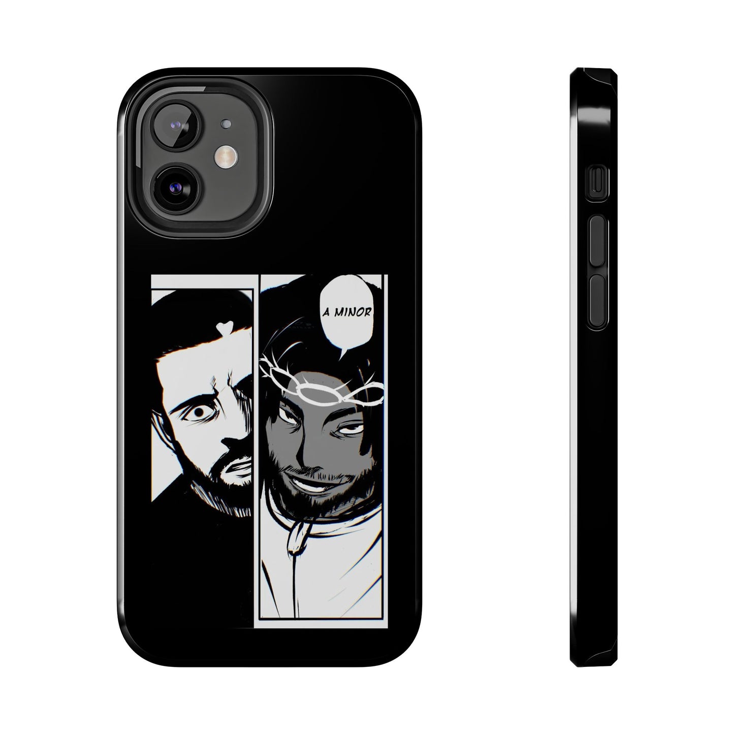 Kendrick Lamar Drake Anime Battle - Phone Case