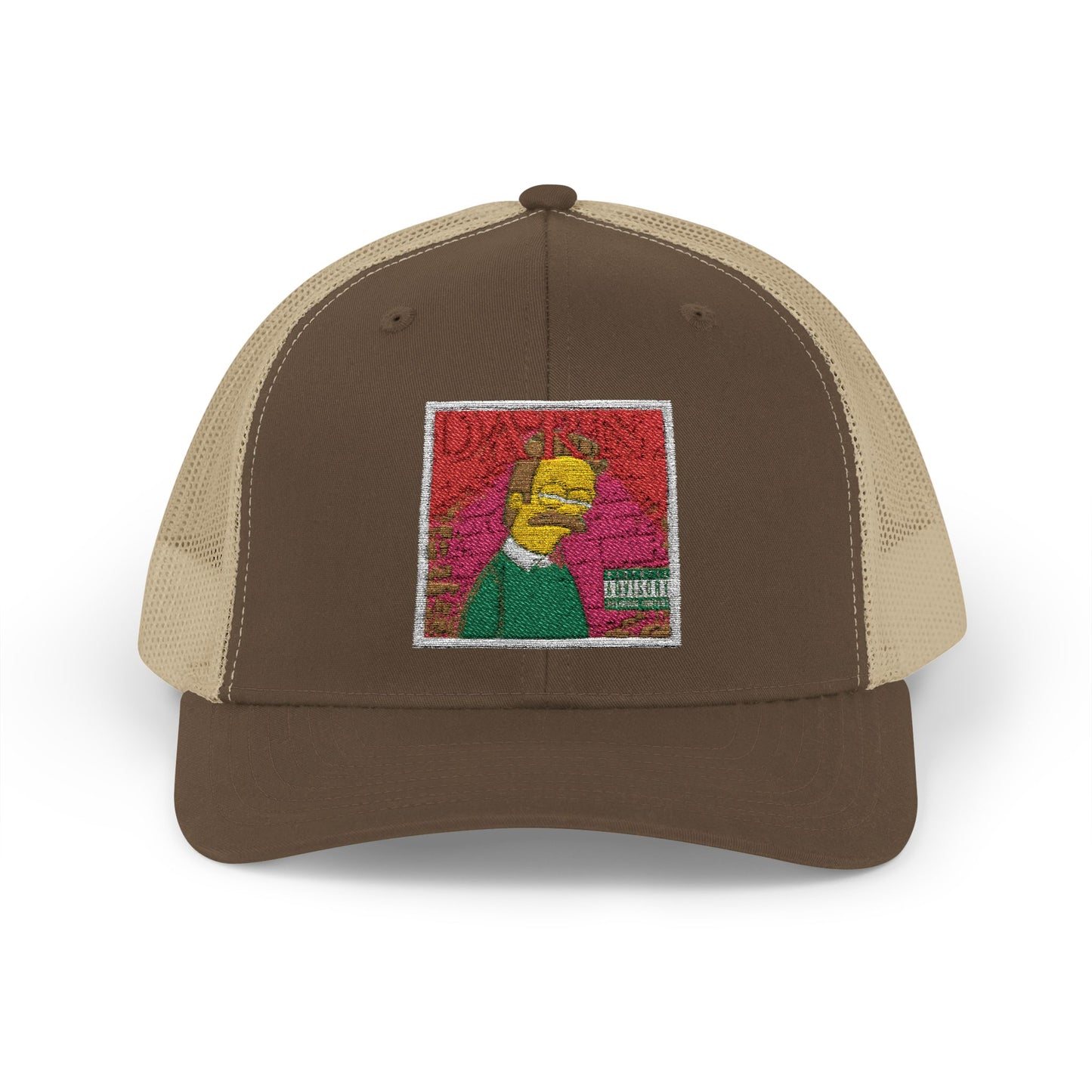 Kendrick Lamar X Simpsons 'Darn' Ned Flanders Mashup - Snapback Cap
