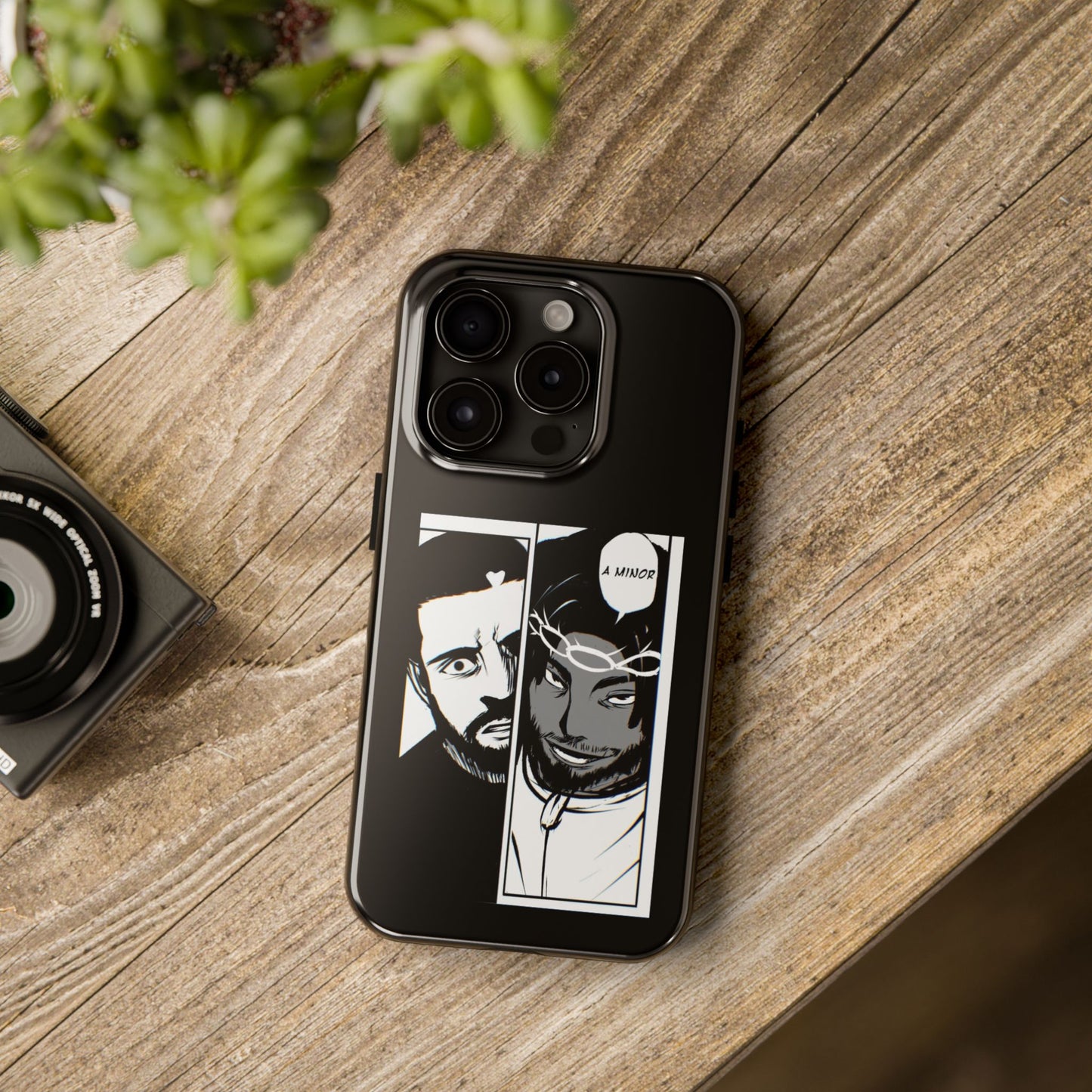Kendrick Lamar Drake Anime Battle - Phone Case