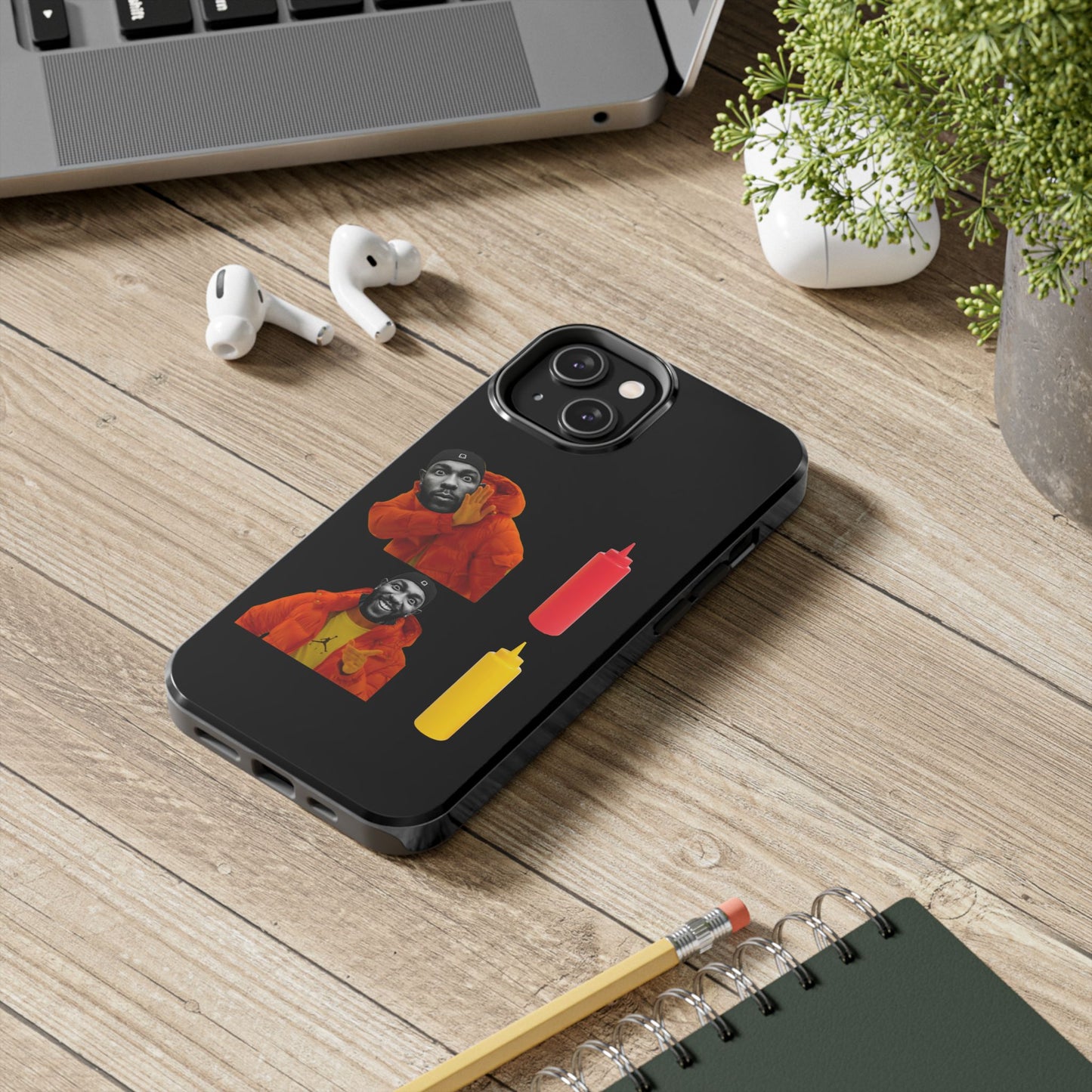 Kendrick Lamar Mustard Drake Meme - Phone Case