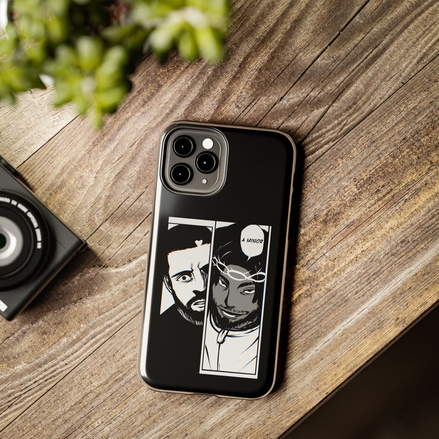 Kendrick Lamar Drake Anime Battle - Phone Case