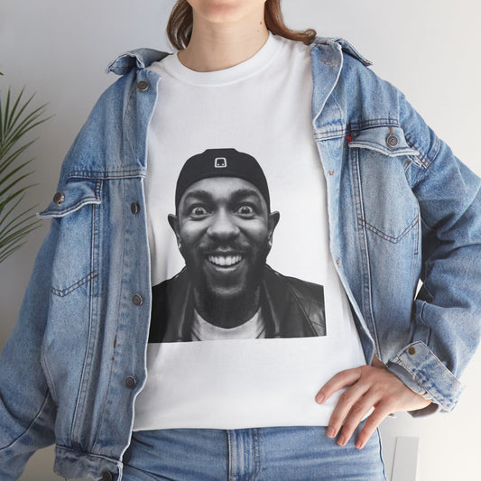 Kendrick Lamar Meme Face Mustard - T-Shirt/Unisex Heavy Cotton Shirt