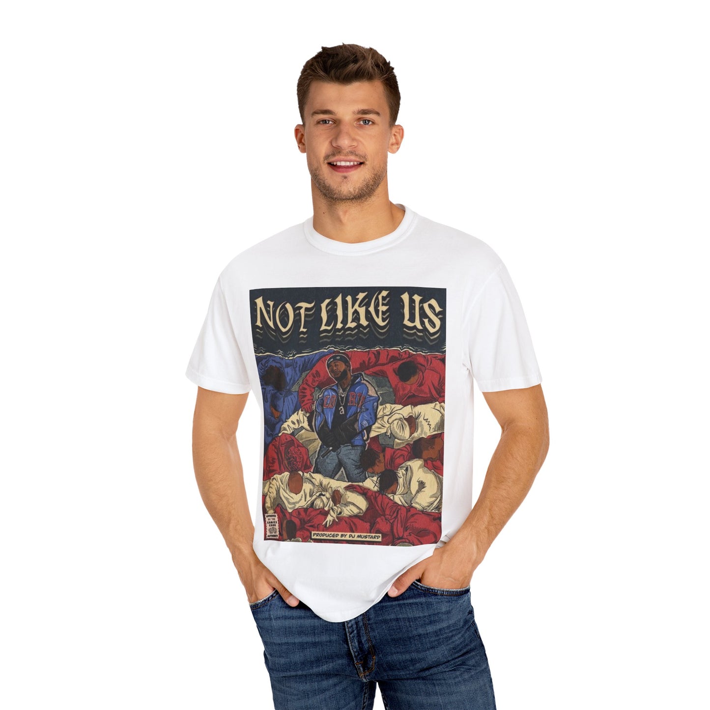 Kendrick Lamar "Not Like Us" Comic Cover - T-shirt