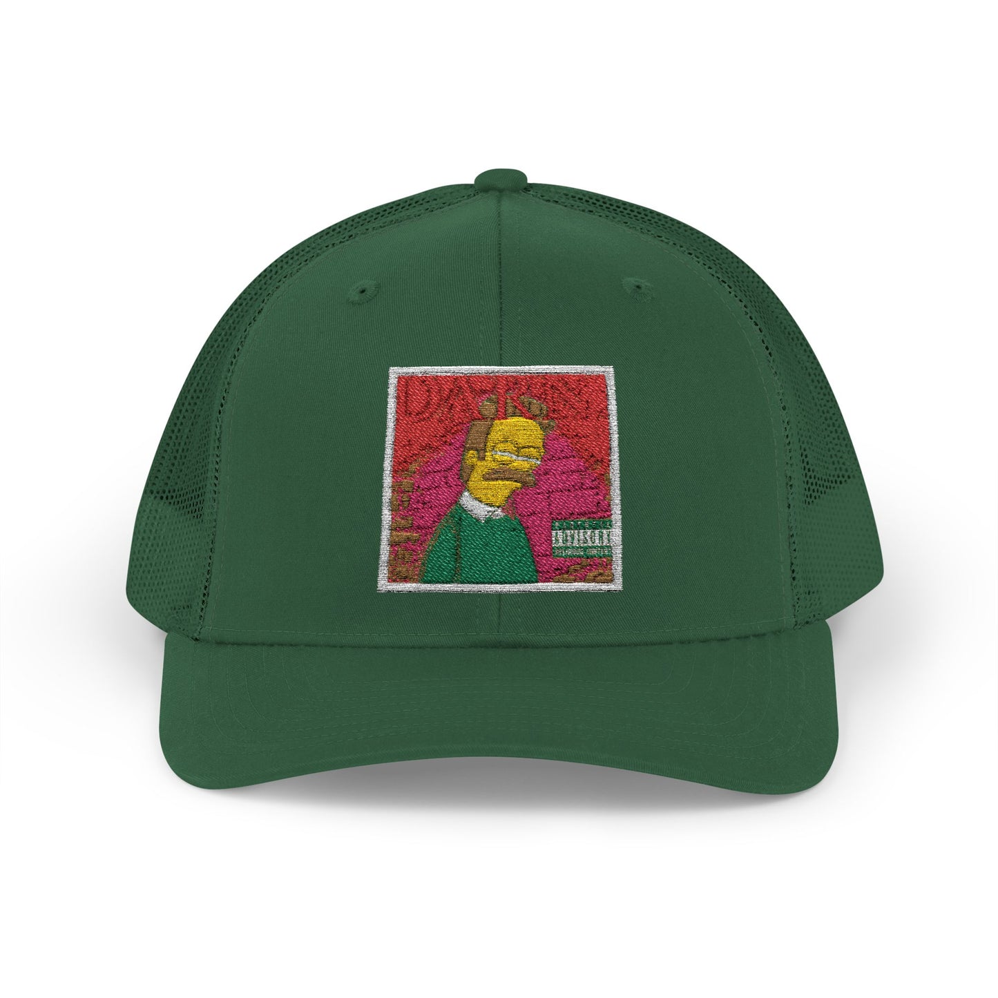 Kendrick Lamar X Simpsons 'Darn' Ned Flanders Mashup - Snapback Cap