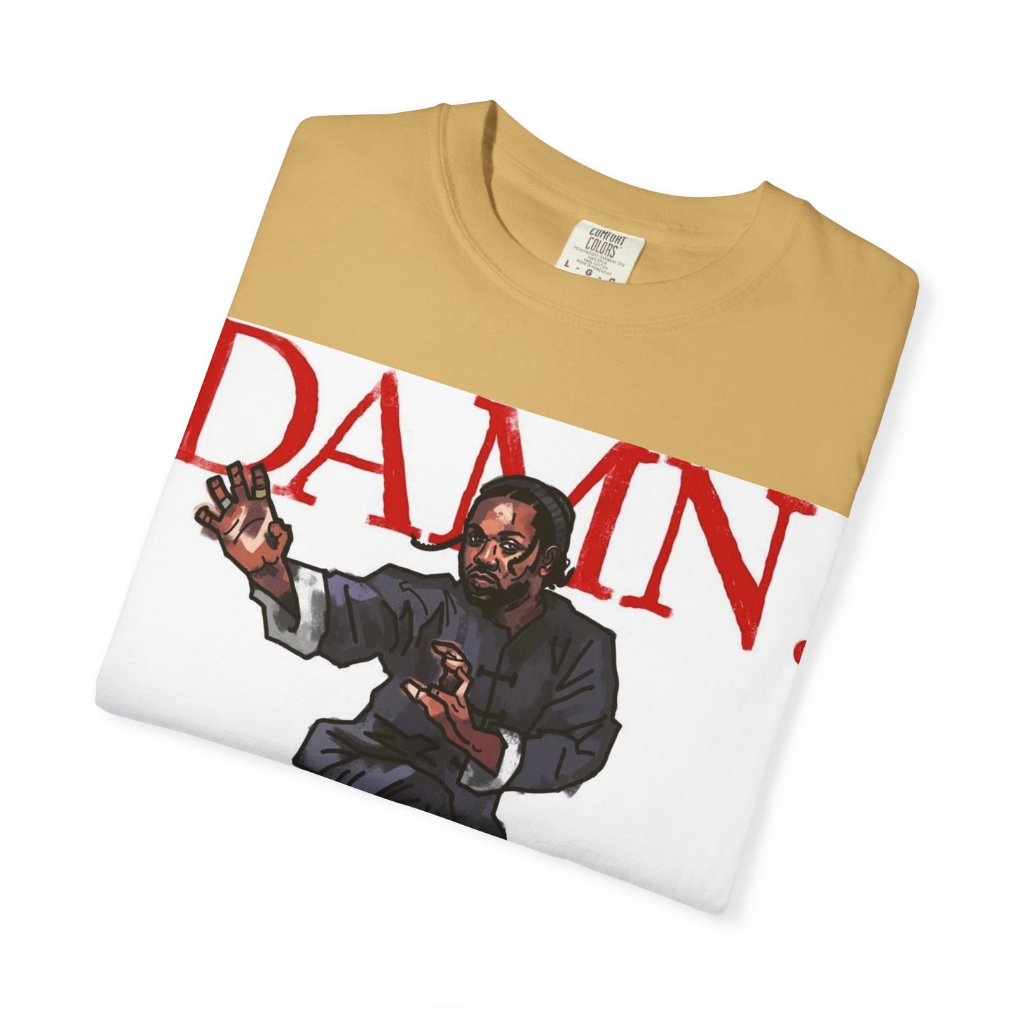 Kendrick Lamar "Kung Fu Kenny" "Damn" Album - T-shirt