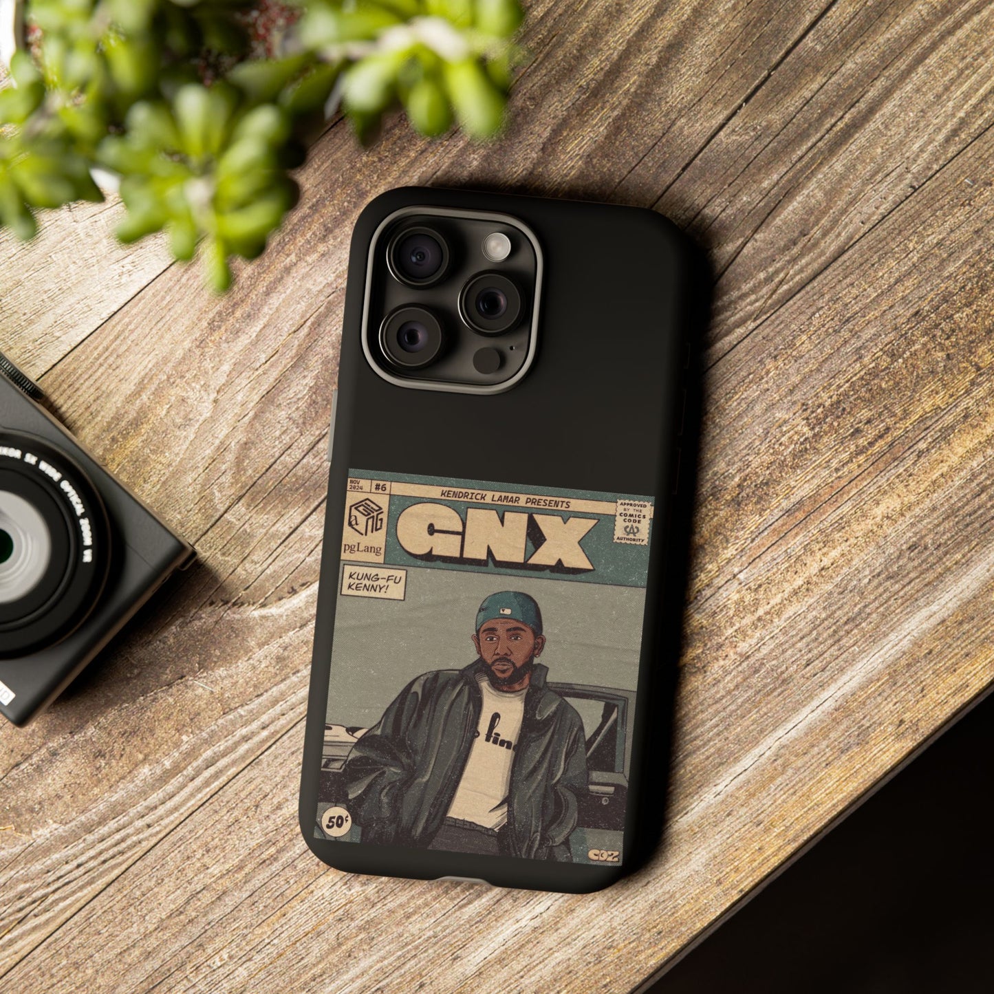 Kendrick Lamar "GNX" Comic Book Phone Case – Tough Shockproof Cover for iPhone, Samsung, & More