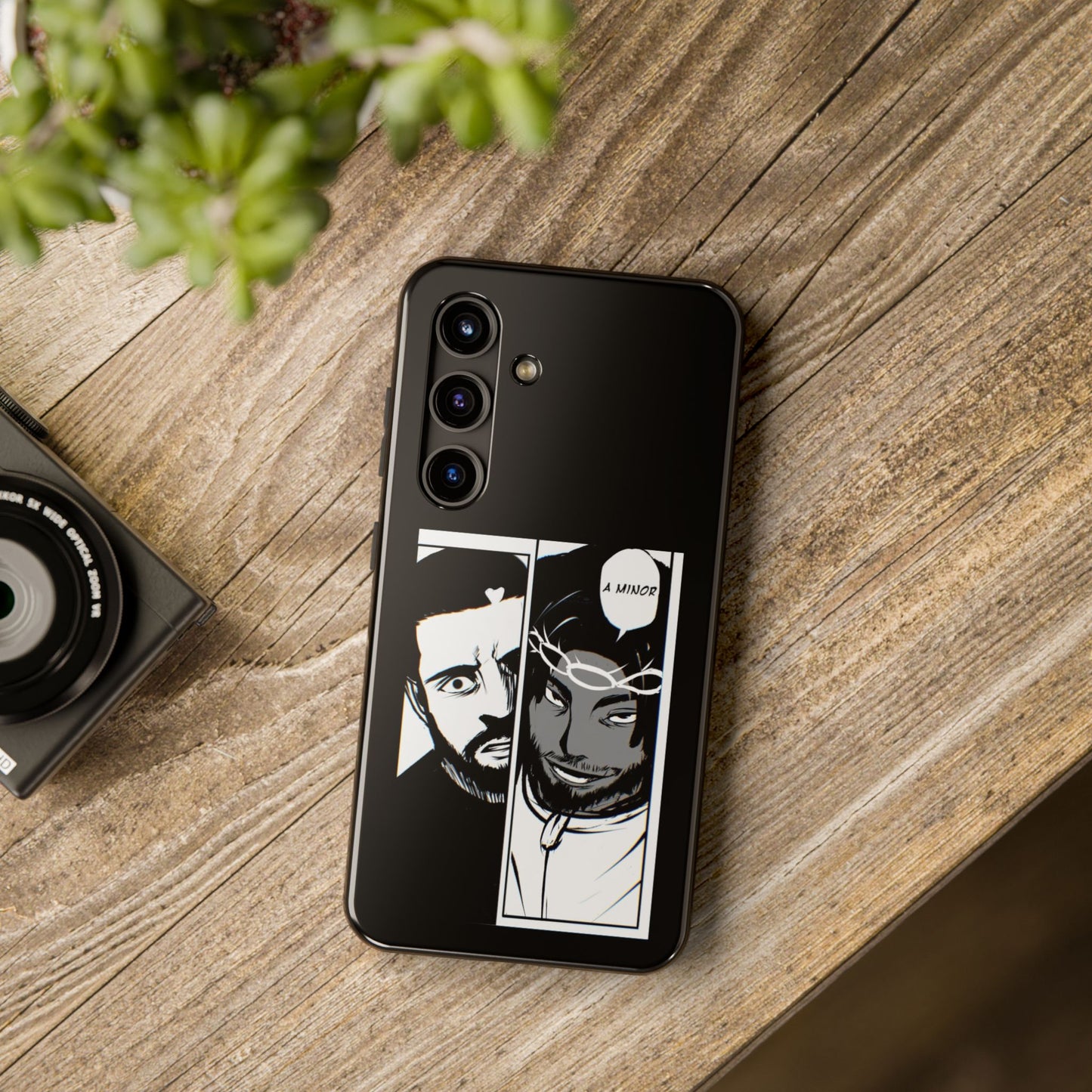 Kendrick Lamar Drake Anime Battle - Phone Case