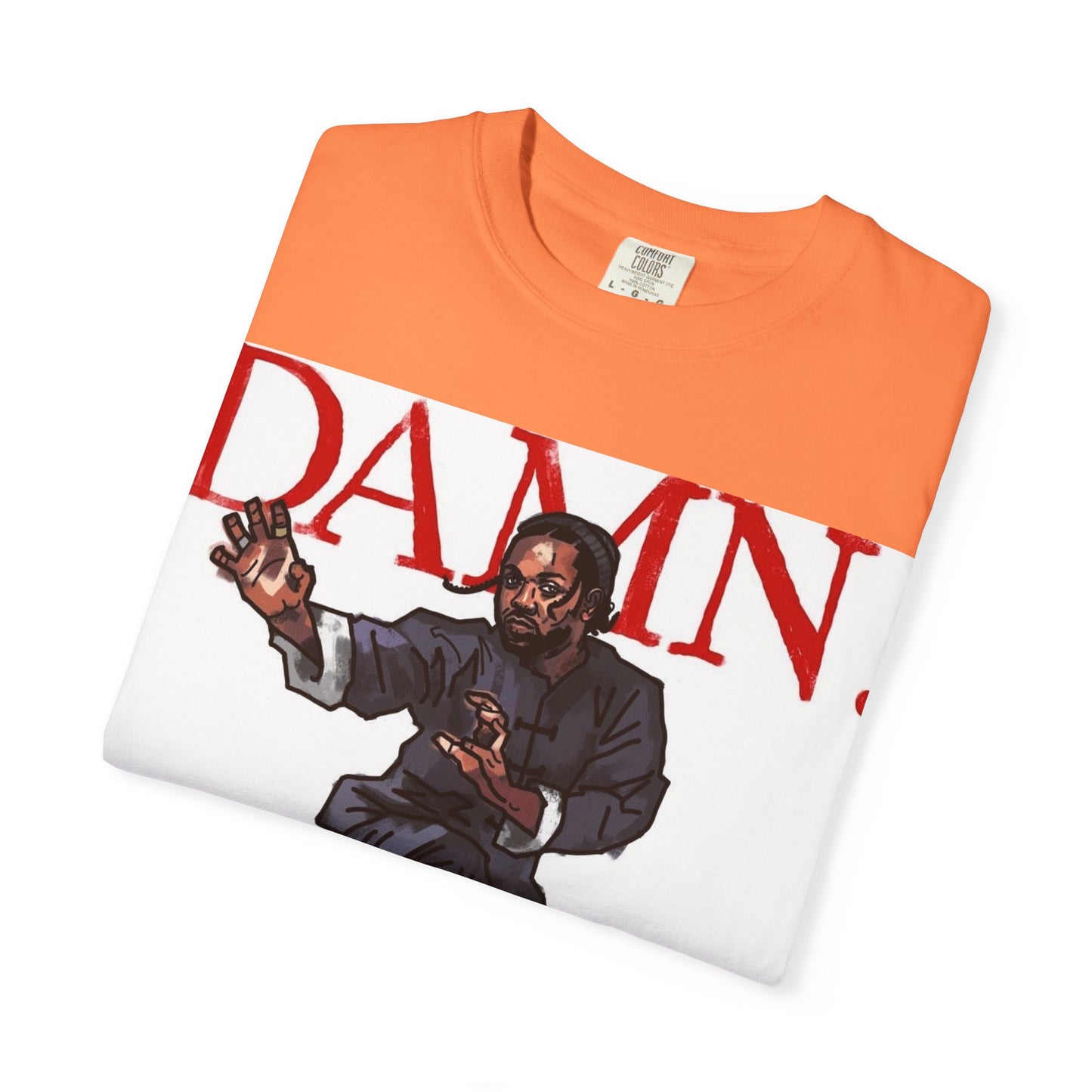 Kendrick Lamar "Kung Fu Kenny" "Damn" Album - T-shirt