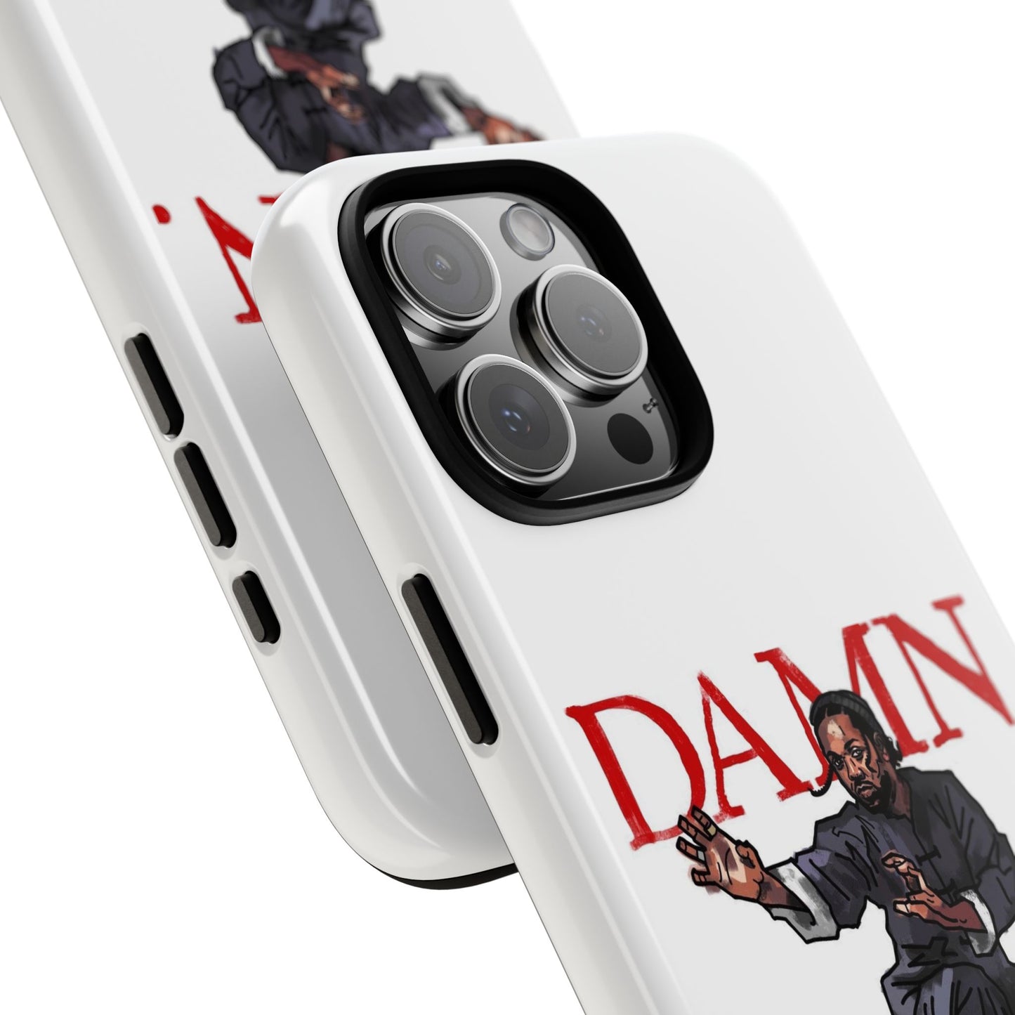 Kendrick Lamar “Kung Fu Kenny” DAMN Album Tough Phone Case – Shockproof Dual Layer Cover