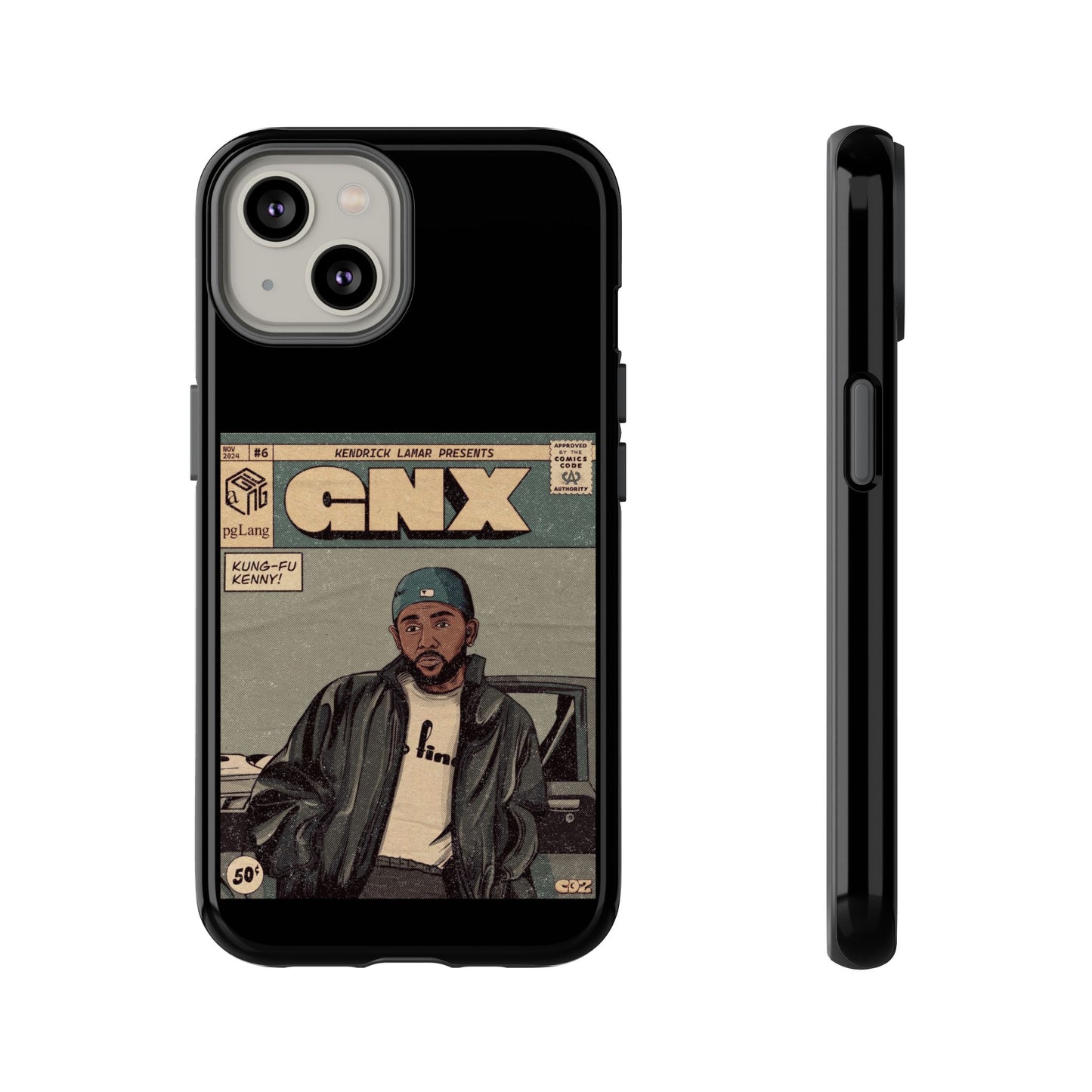 Kendrick Lamar "GNX" Comic Book Phone Case – Tough Shockproof Cover for iPhone, Samsung, & More