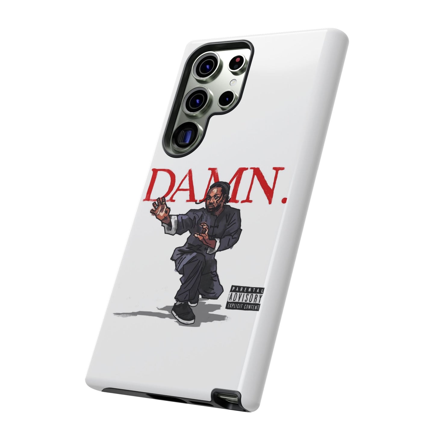 Kendrick Lamar “Kung Fu Kenny” DAMN Album Tough Phone Case – Shockproof Dual Layer Cover
