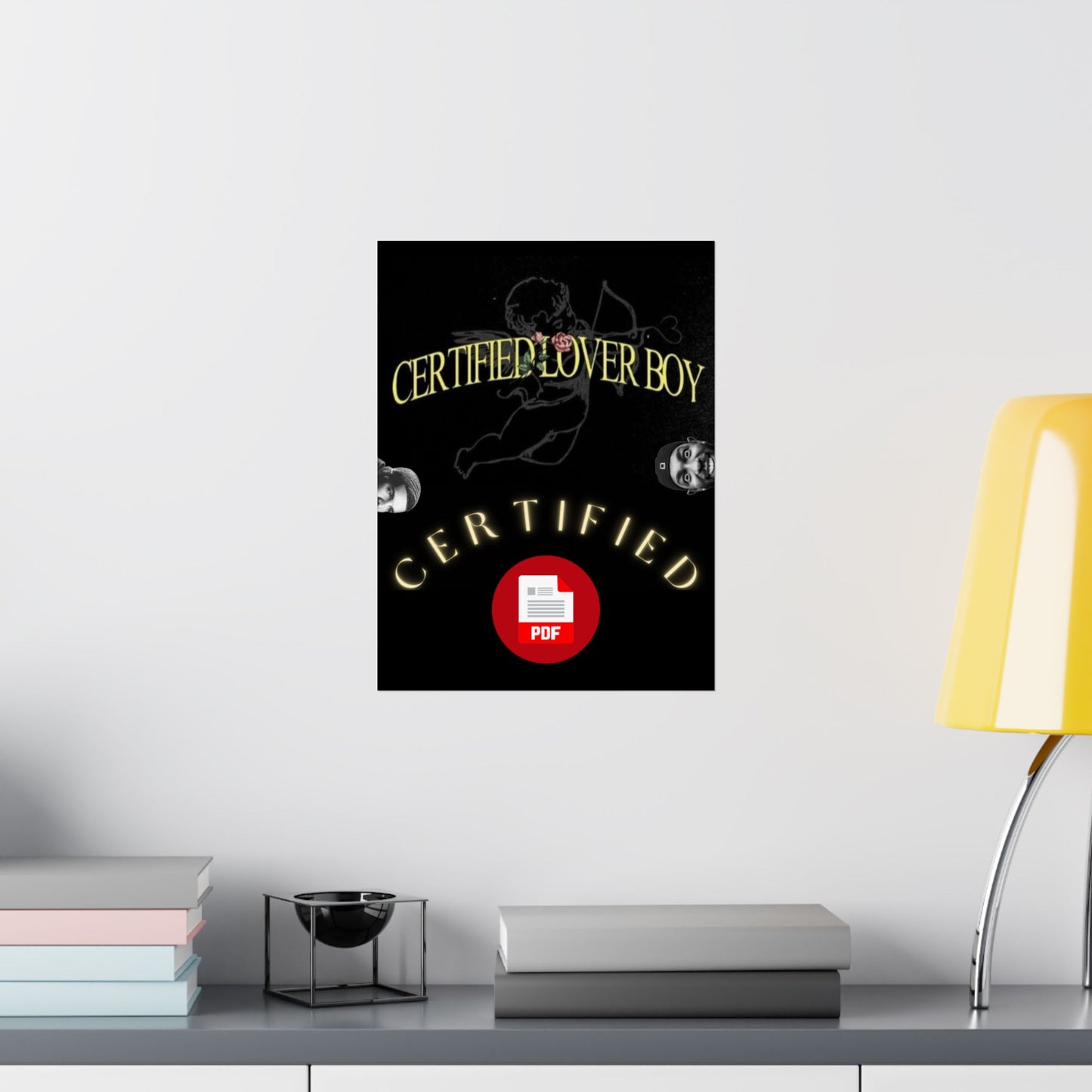 Kendrick Vs Drake 'Certified Lover Boy' Diss - Matte Posters
