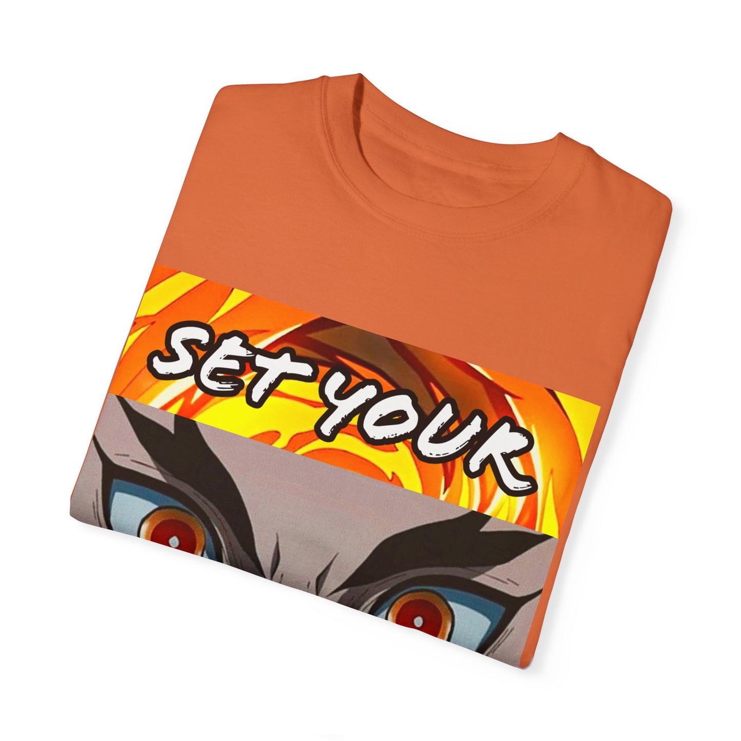 "Set Your Heart Ablaze" Rengoku Demon Slayer T-Shirt