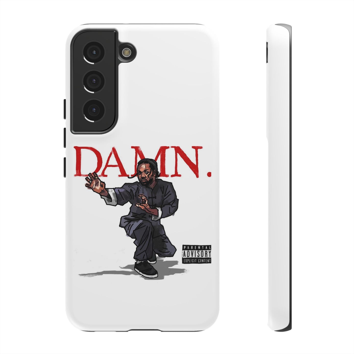 Kendrick Lamar “Kung Fu Kenny” DAMN Album Tough Phone Case – Shockproof Dual Layer Cover
