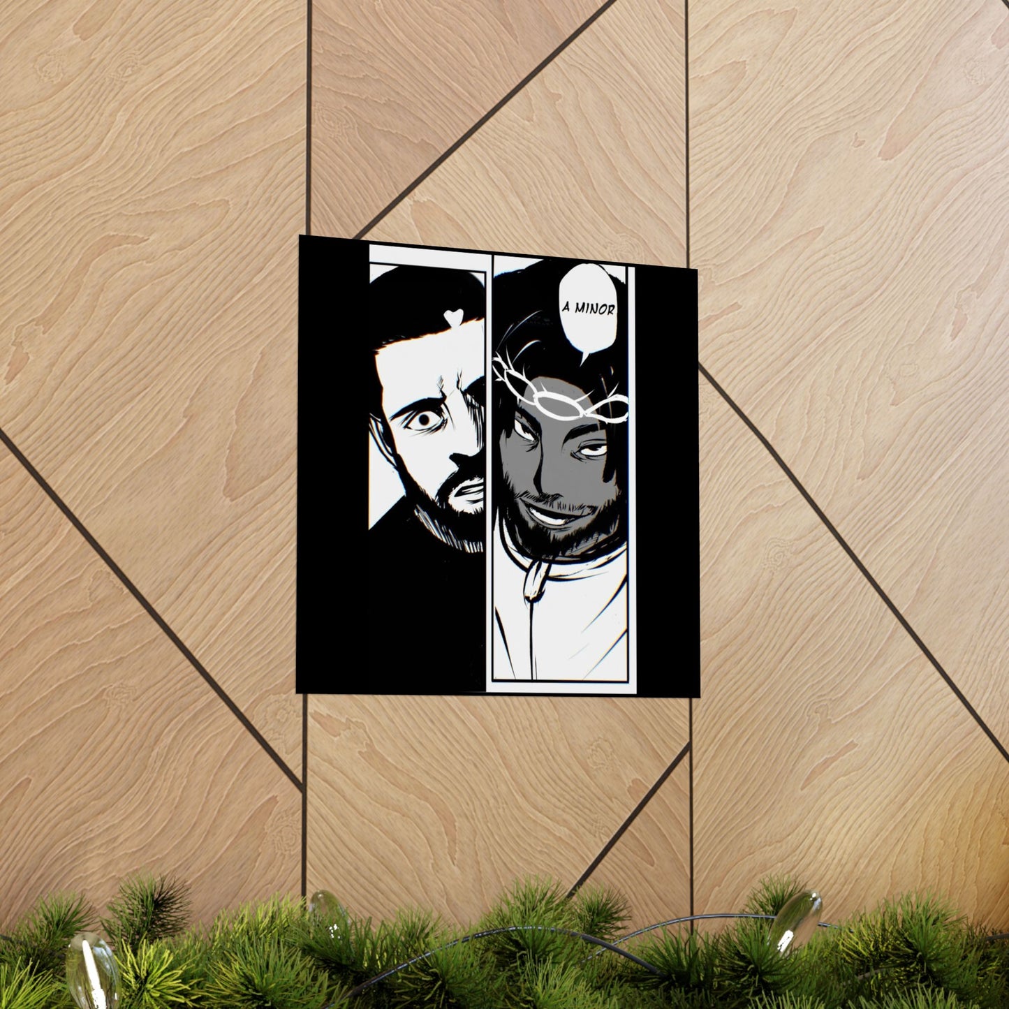 Kendrick Lamar Vs Drake Anime Battle - Matte Posters