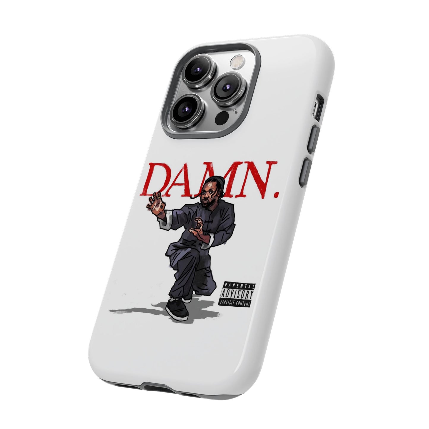 Kendrick Lamar “Kung Fu Kenny” DAMN Album Tough Phone Case – Shockproof Dual Layer Cover